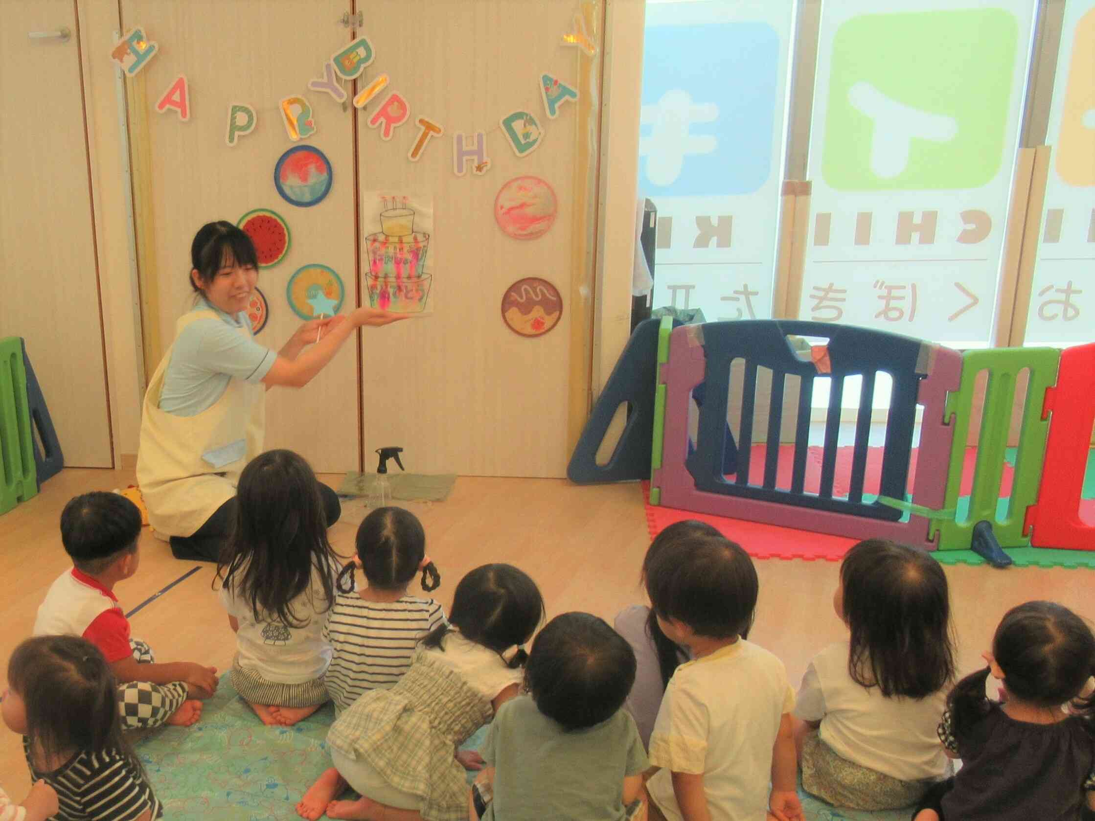 誕生日ケーキの完成！！