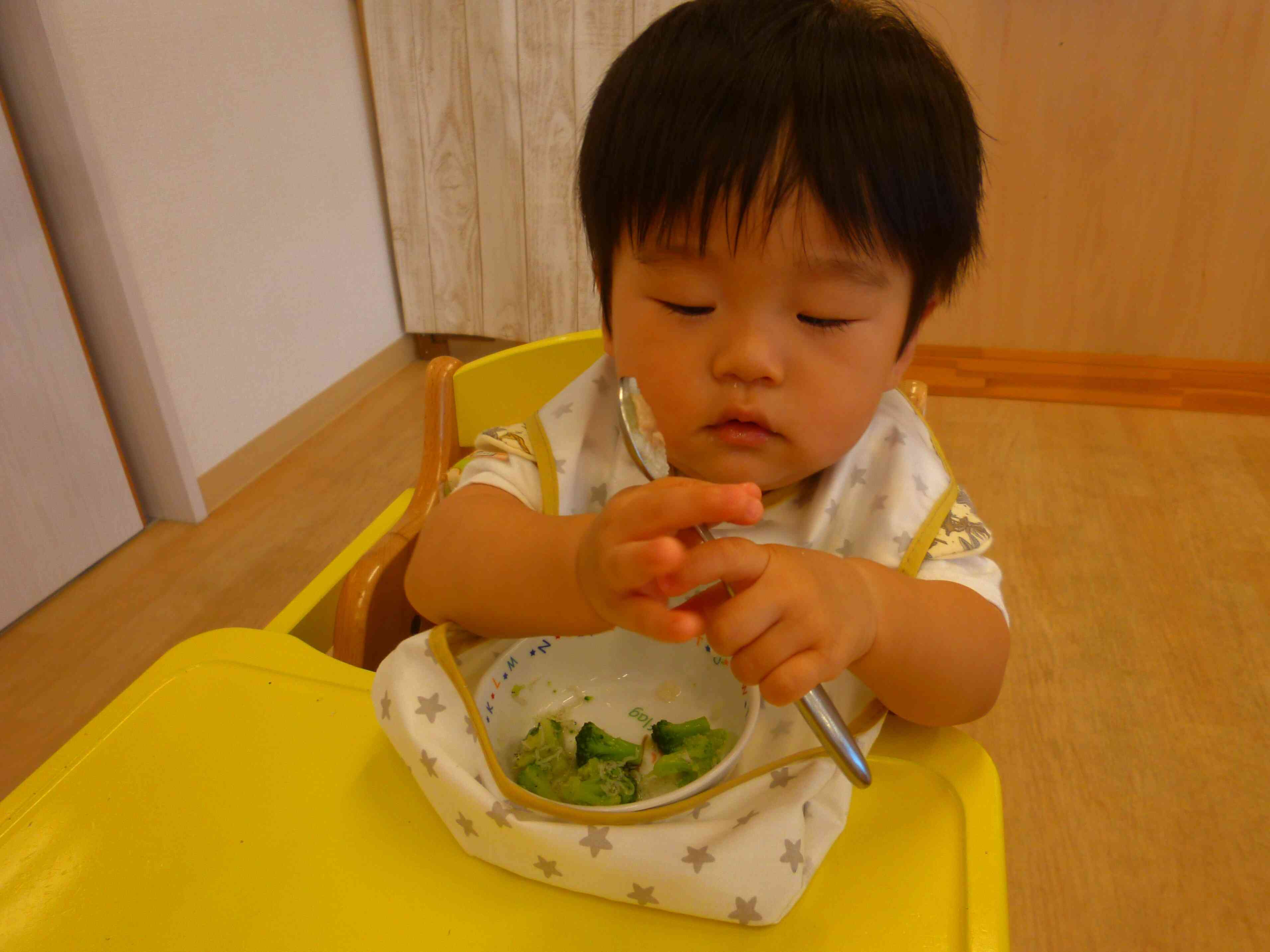 給食も食べれたよ~!