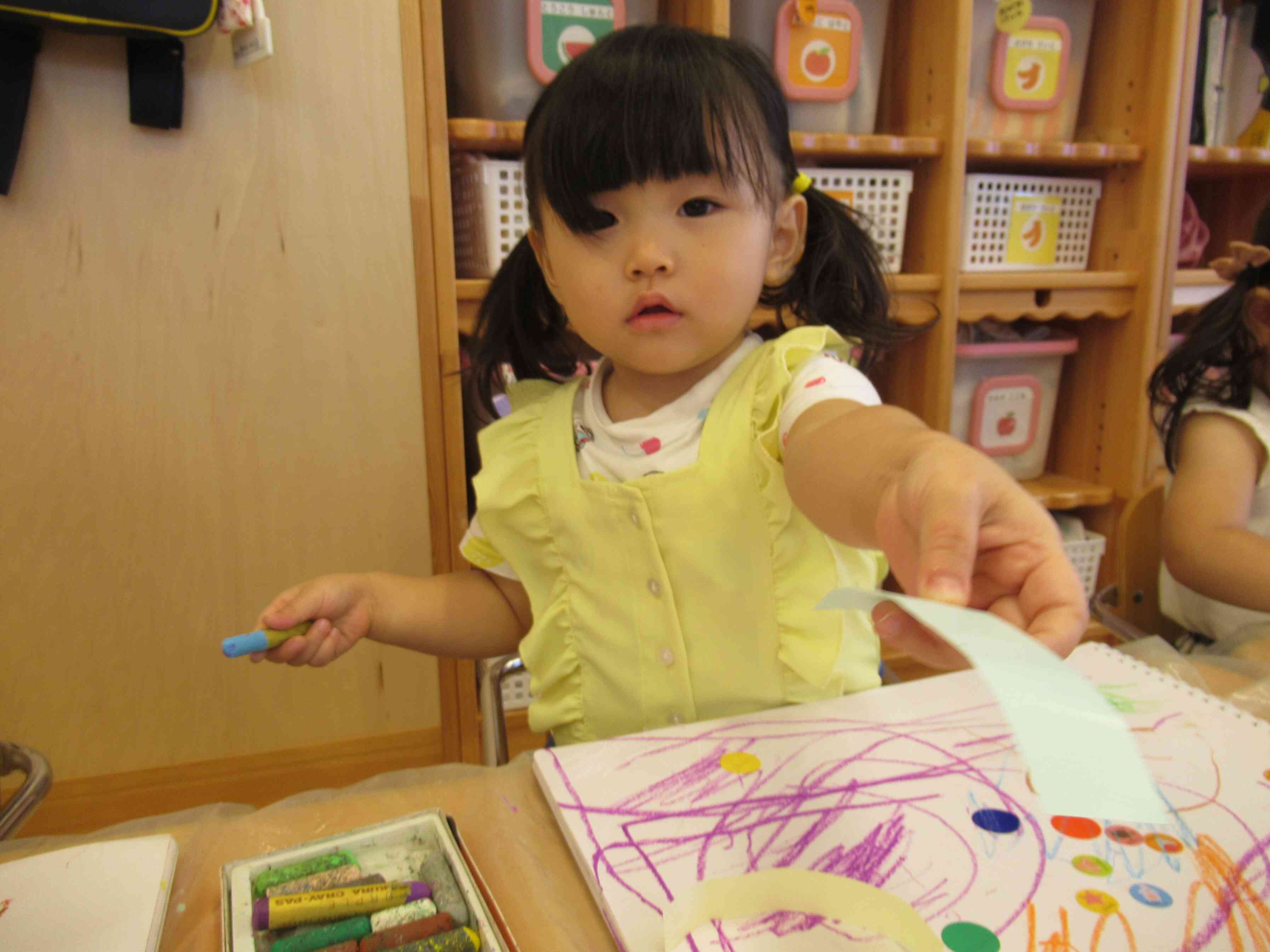 「わたしもできたよ!!」