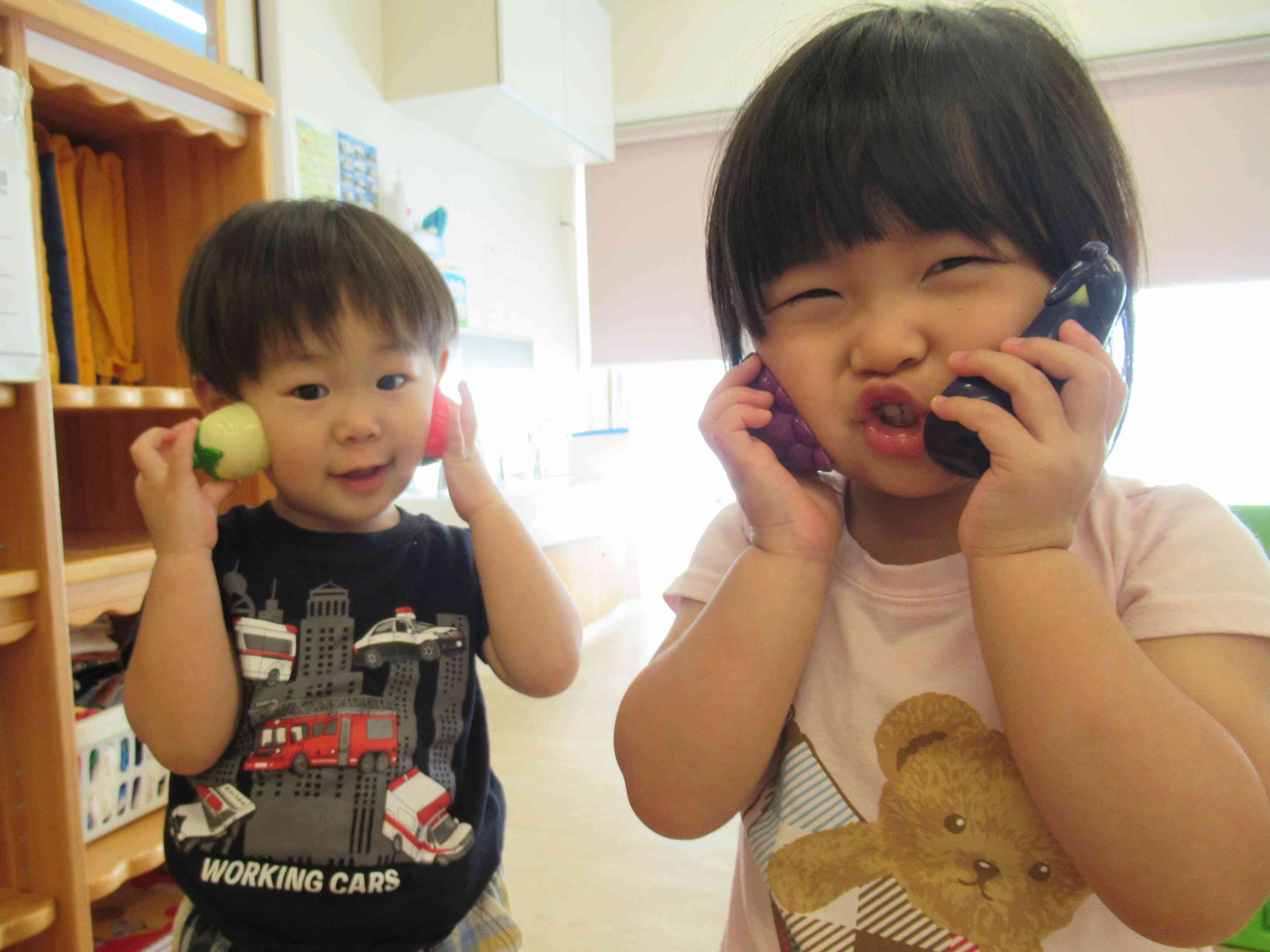 あひる組さんとお友達