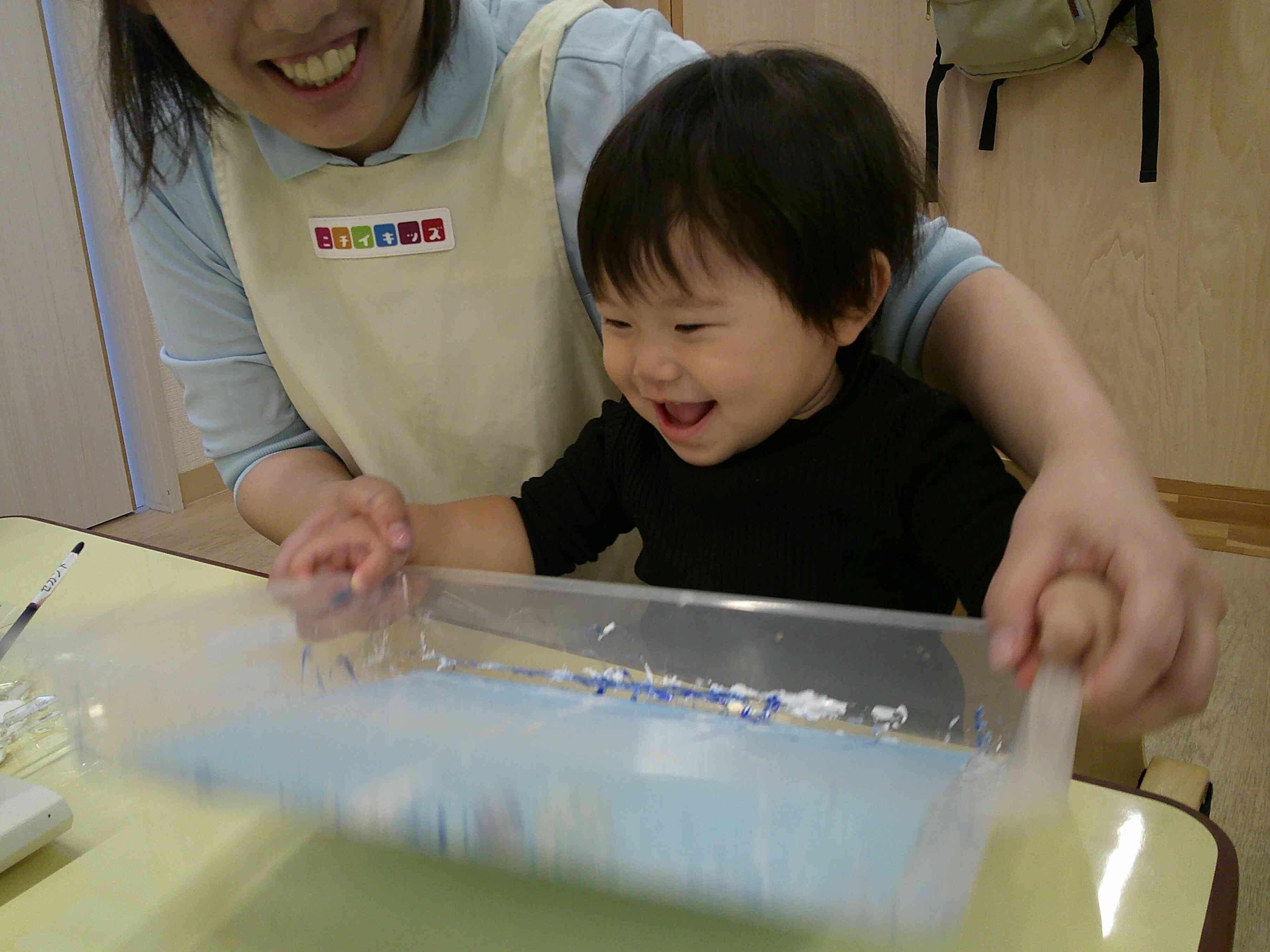 ビー玉転がしの製作☆