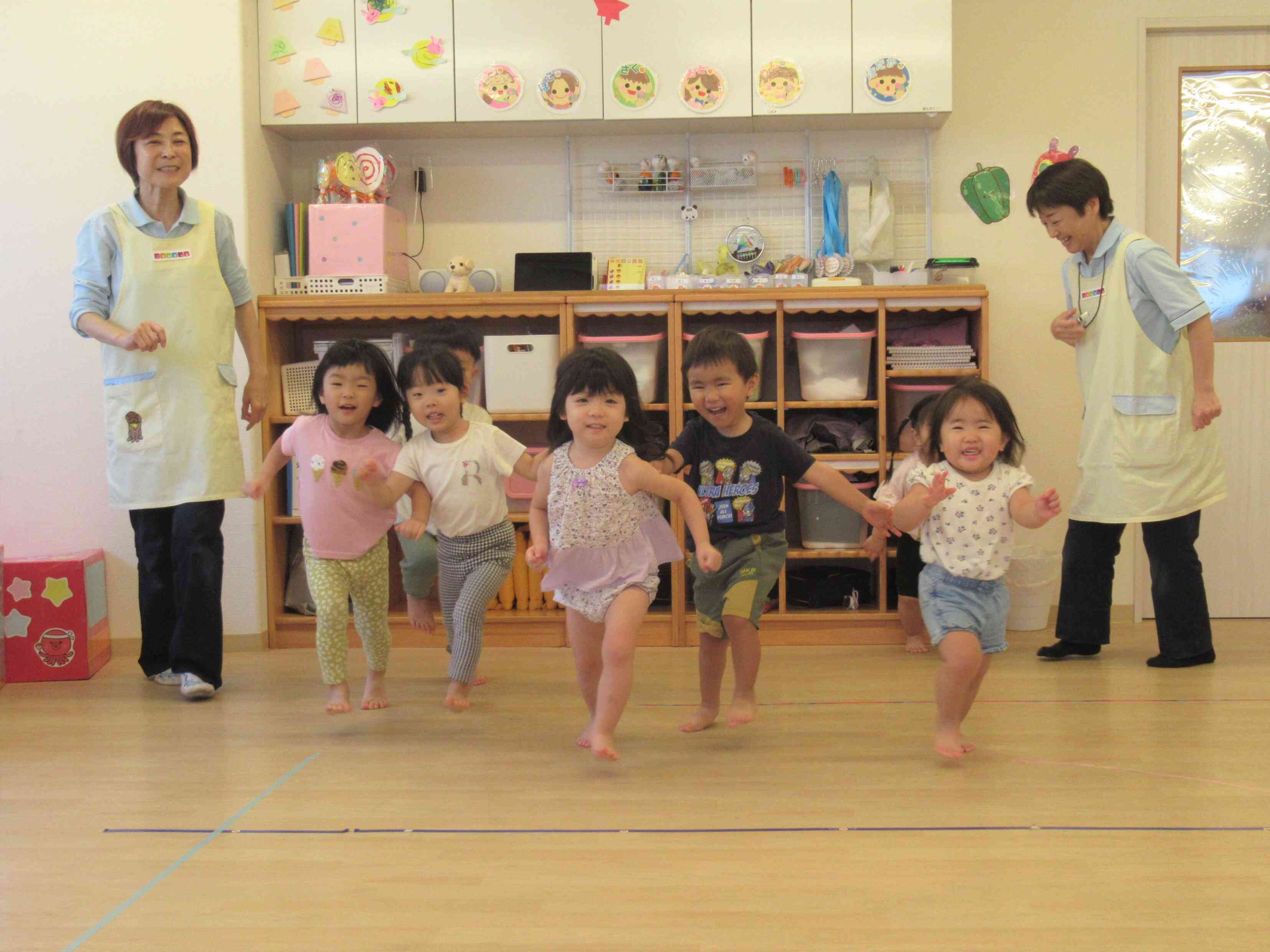 よーい…どんっ！！