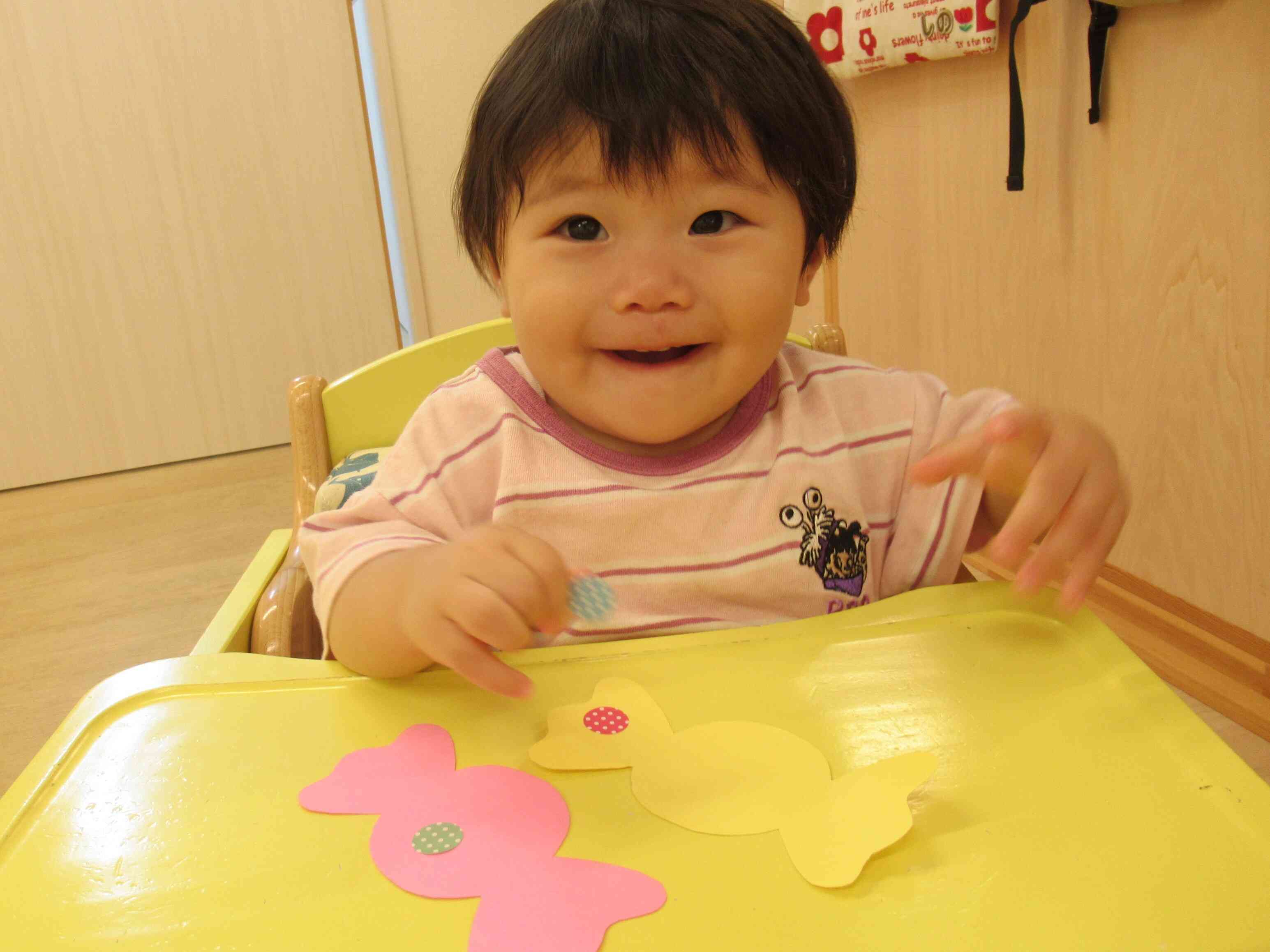 ひよこ組さんのお部屋を覗いて見よう!