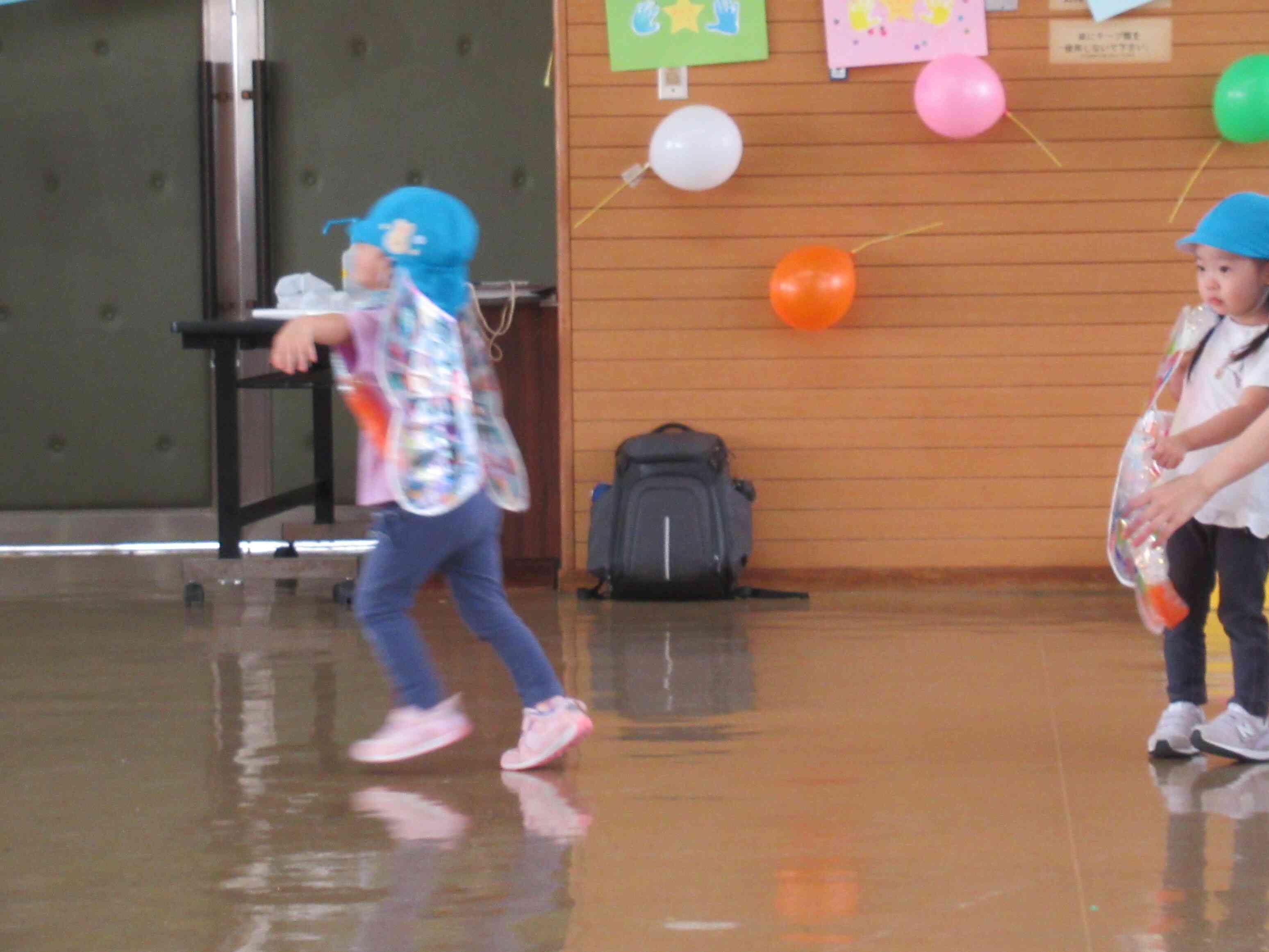 最後はちょうちょに変身!!