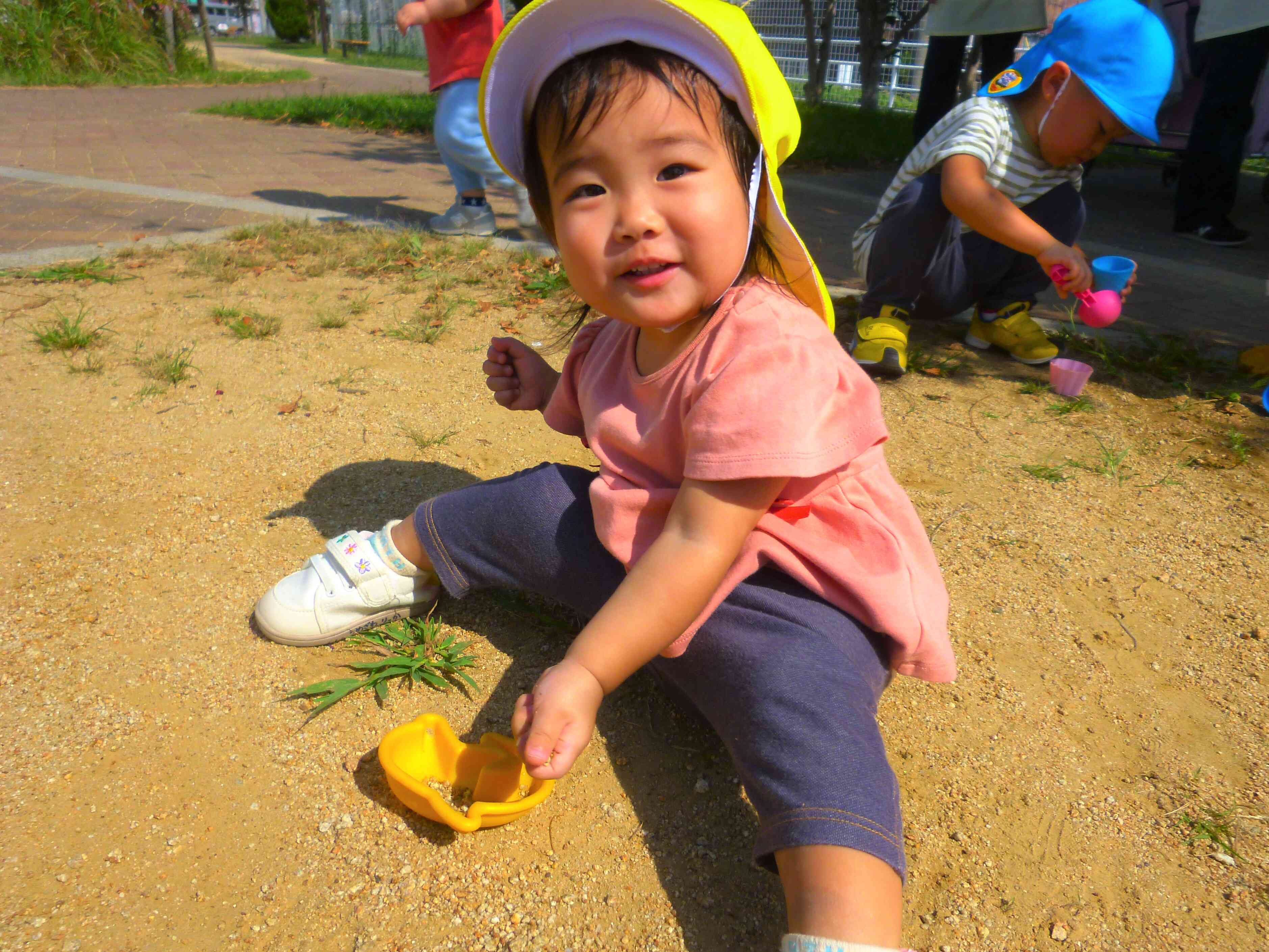 アイス作ってるよ～