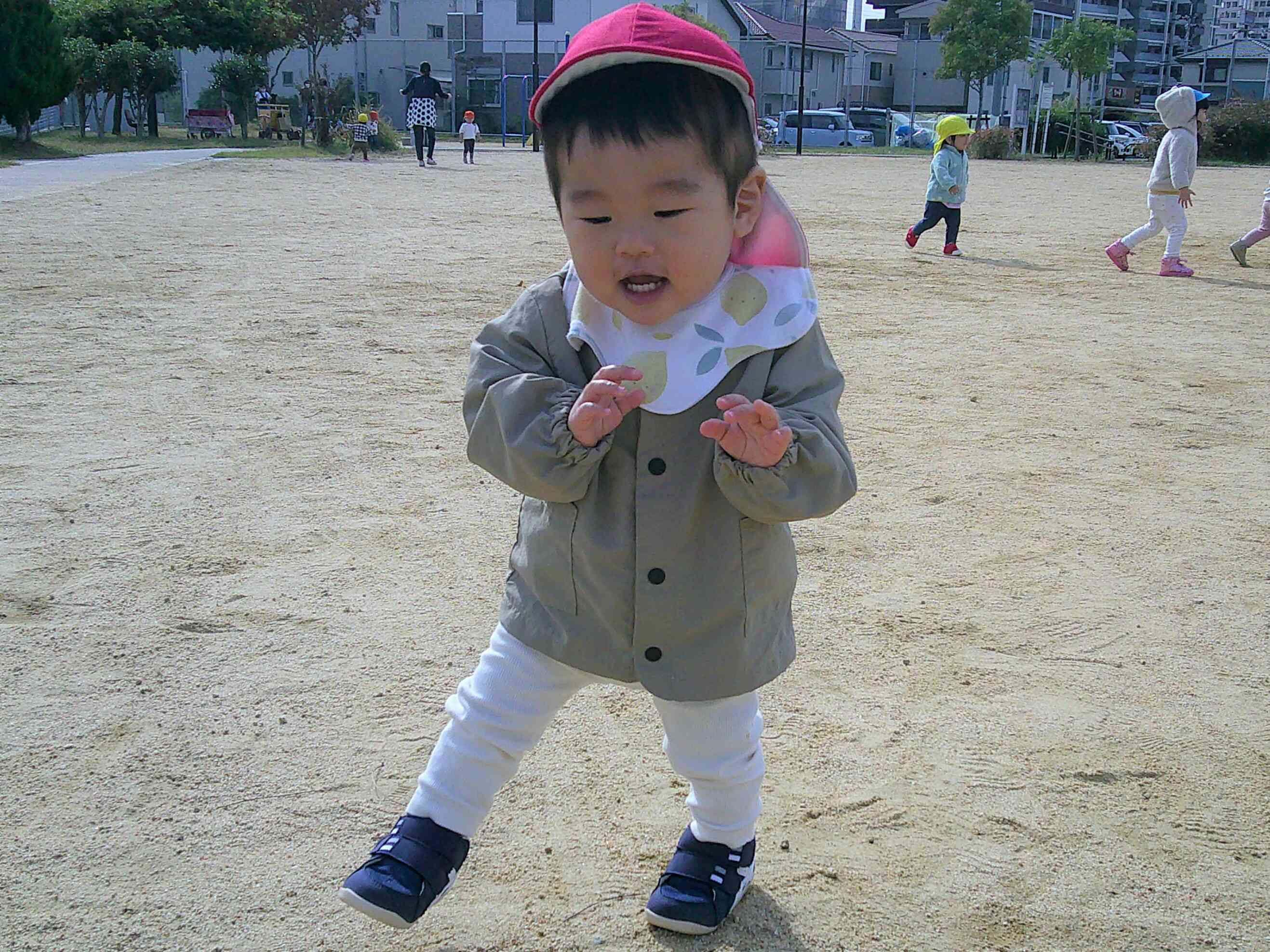 上手に歩けるようになったよ！