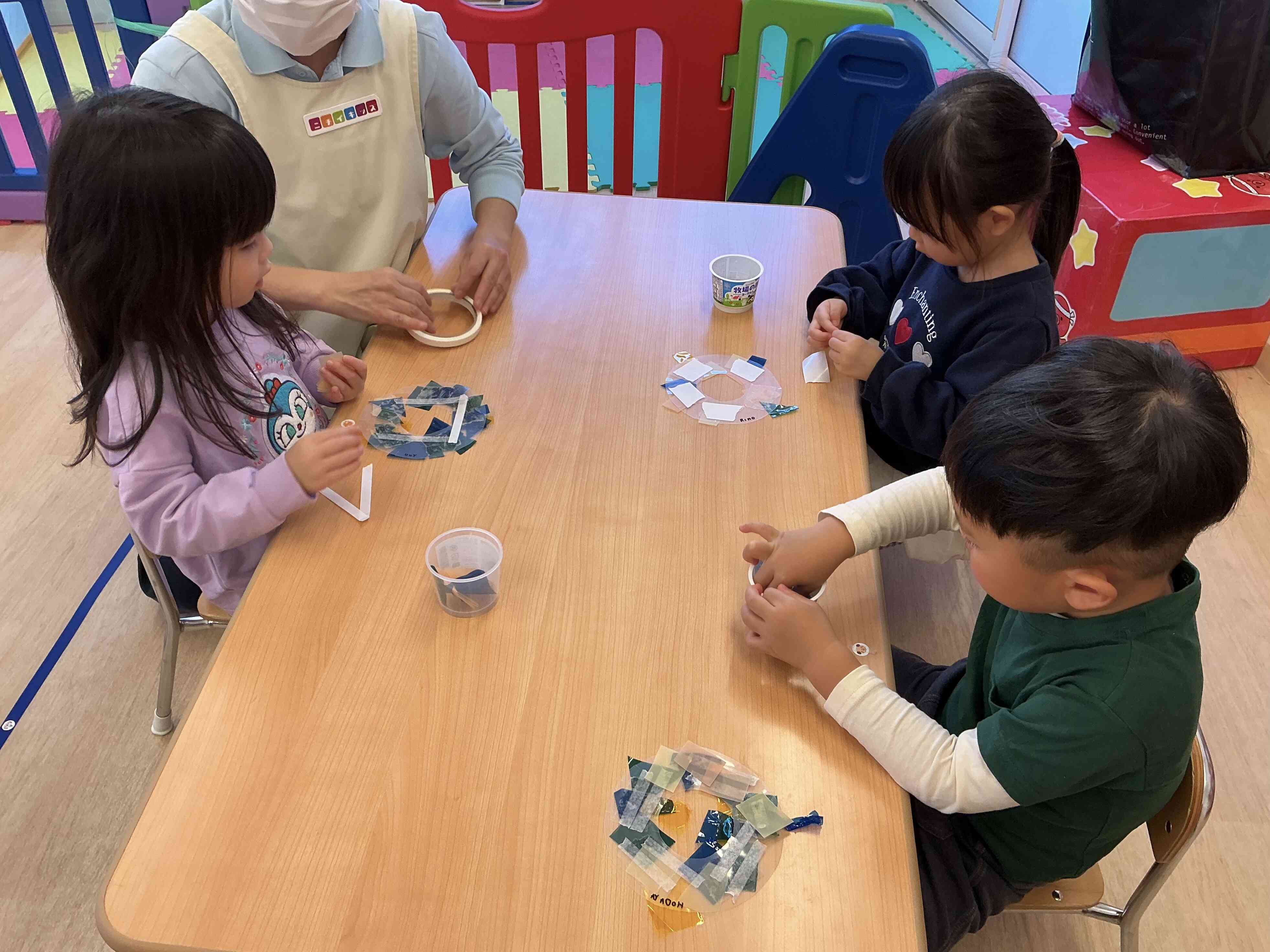 うさぎ組オーナメント製作