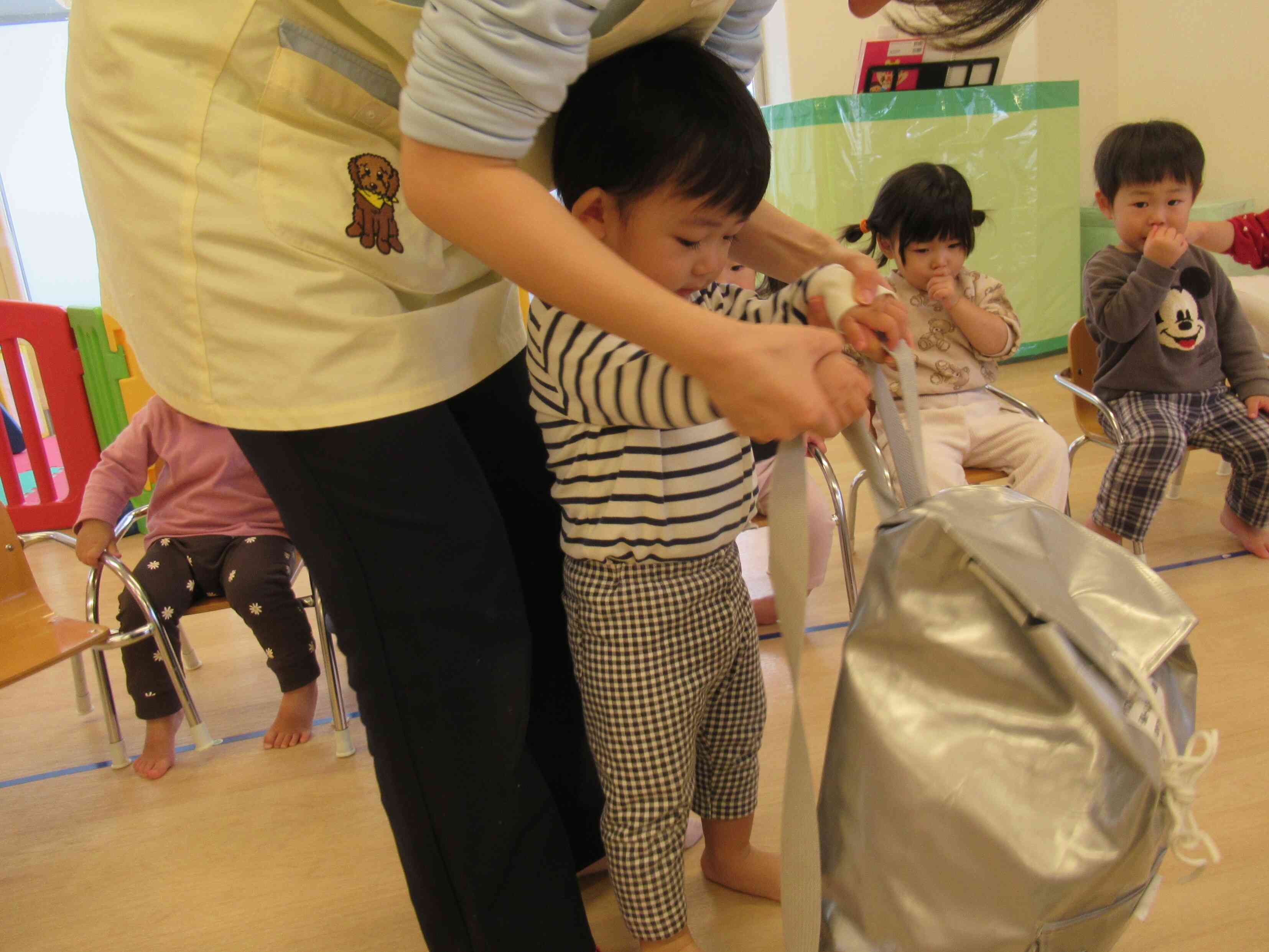 小さなお友達も挑戦！