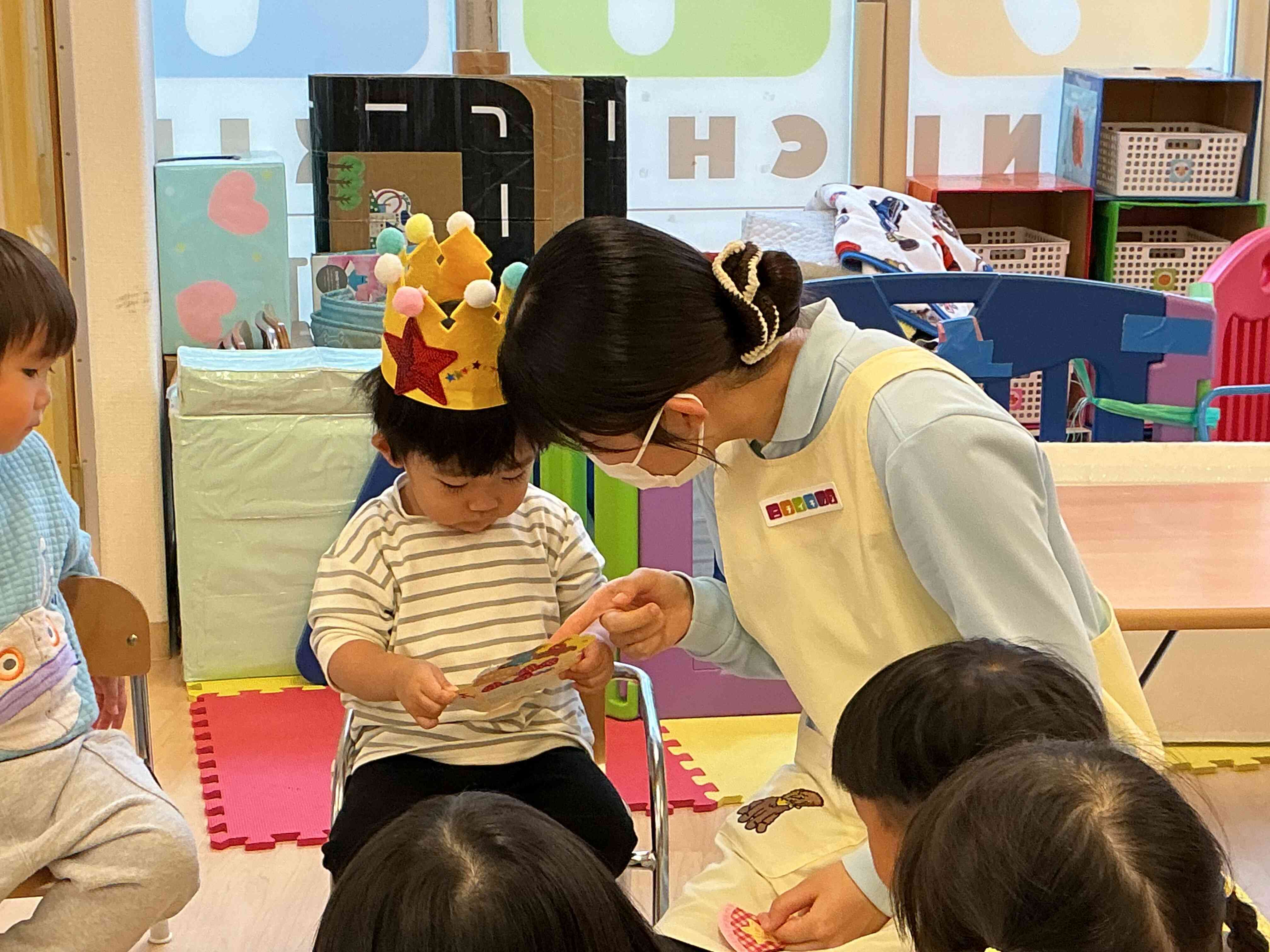 プレゼントは手作りカード⭐︎