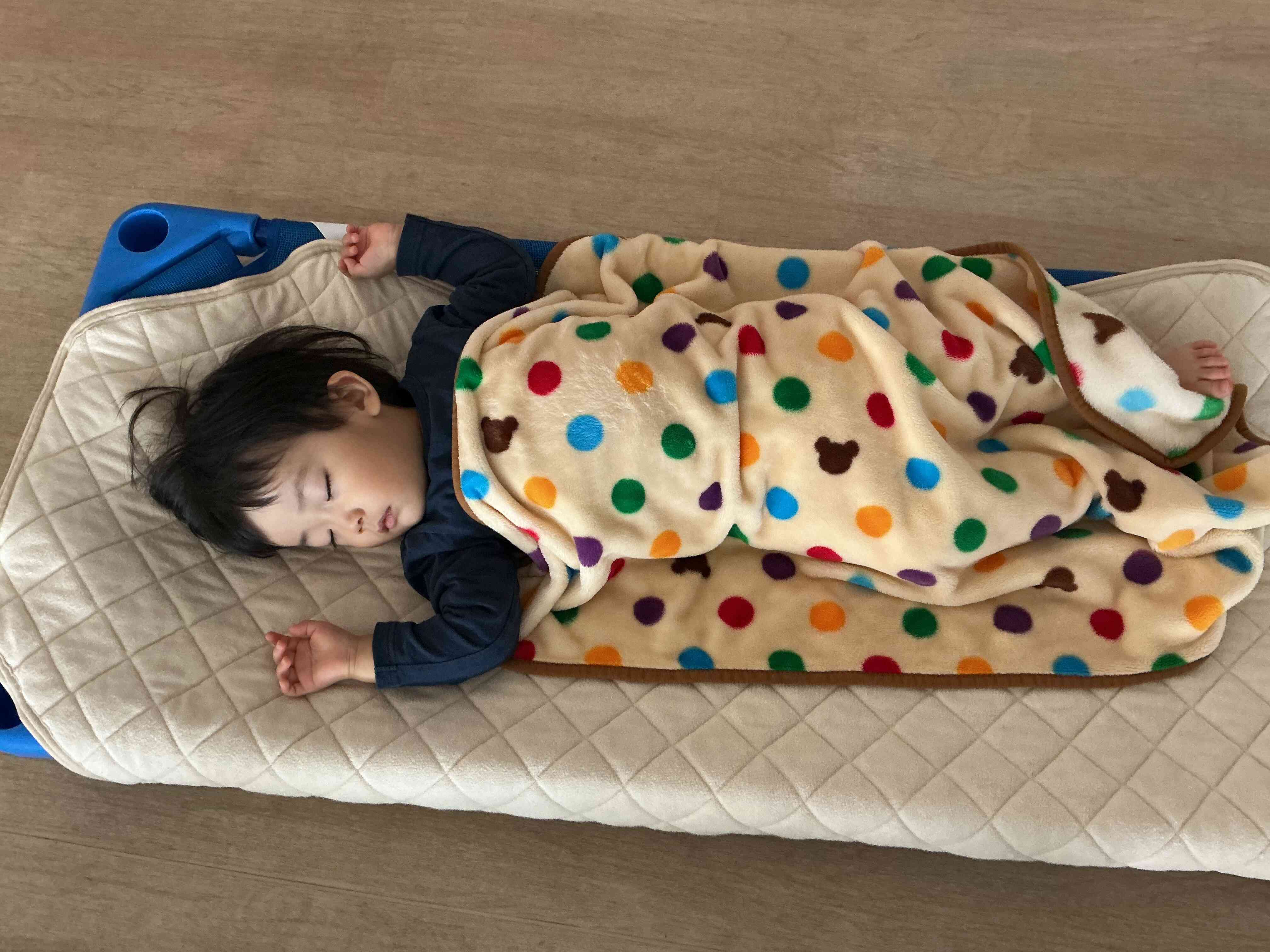 可愛い寝顔♡(あひる組)