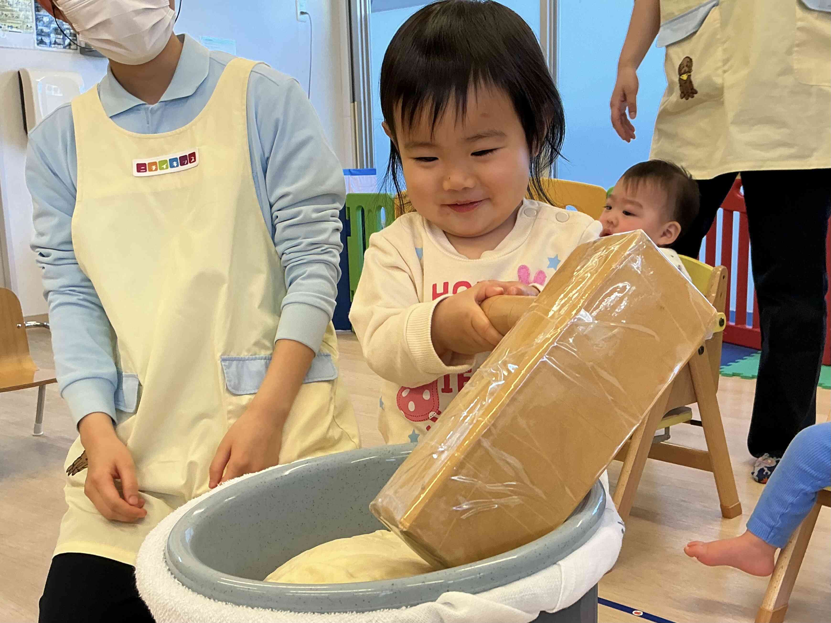 おもちつき　あひる組