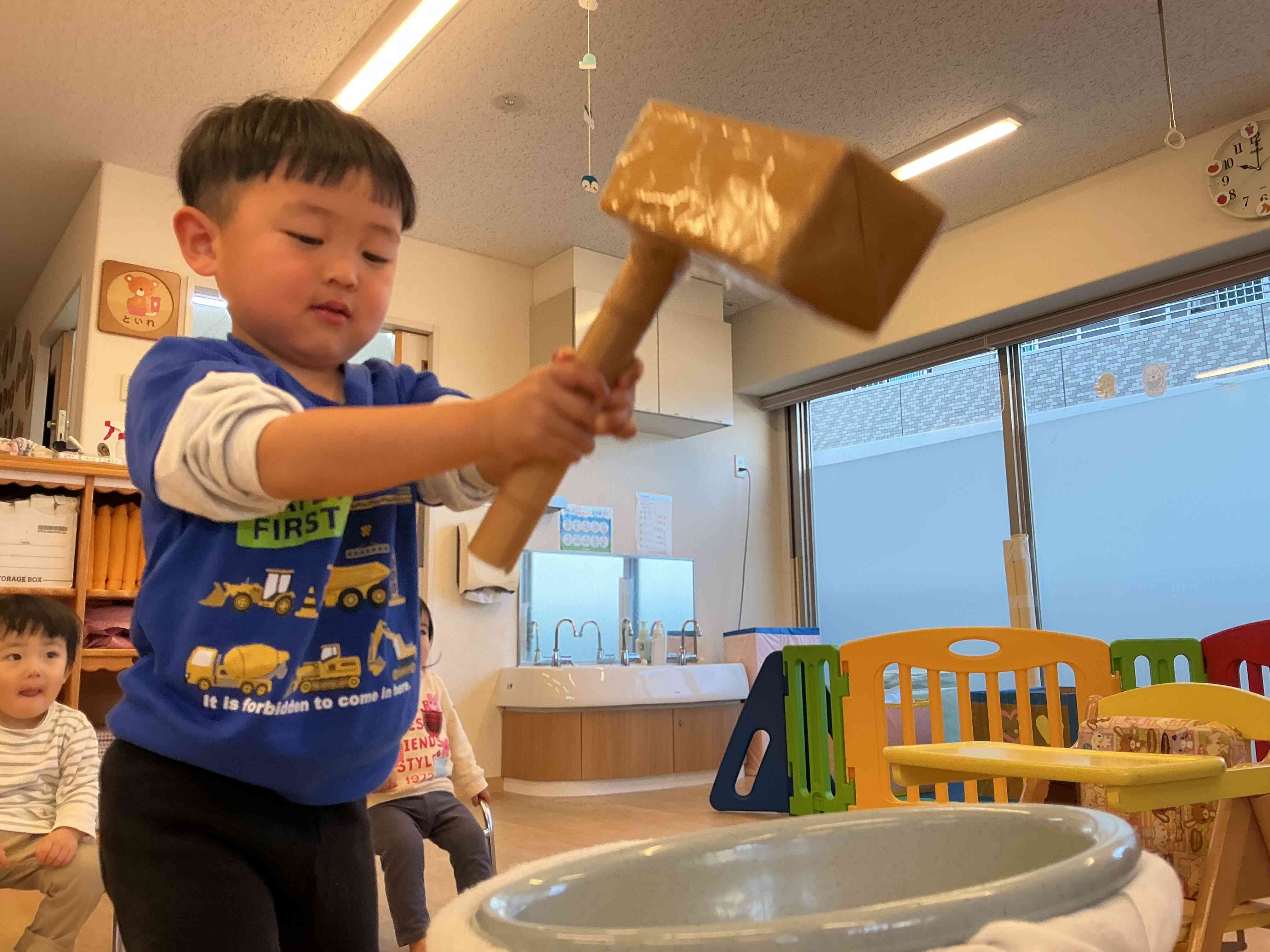 おもちつき　うさぎ組