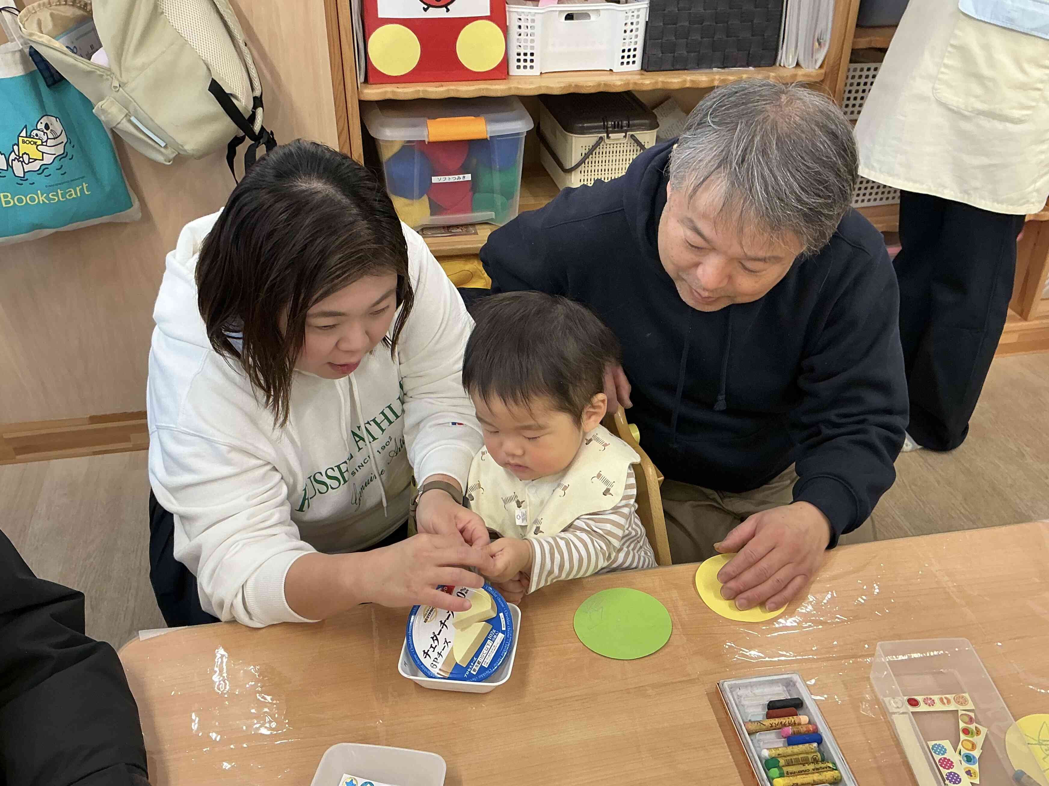 タンバリンを作ったよ