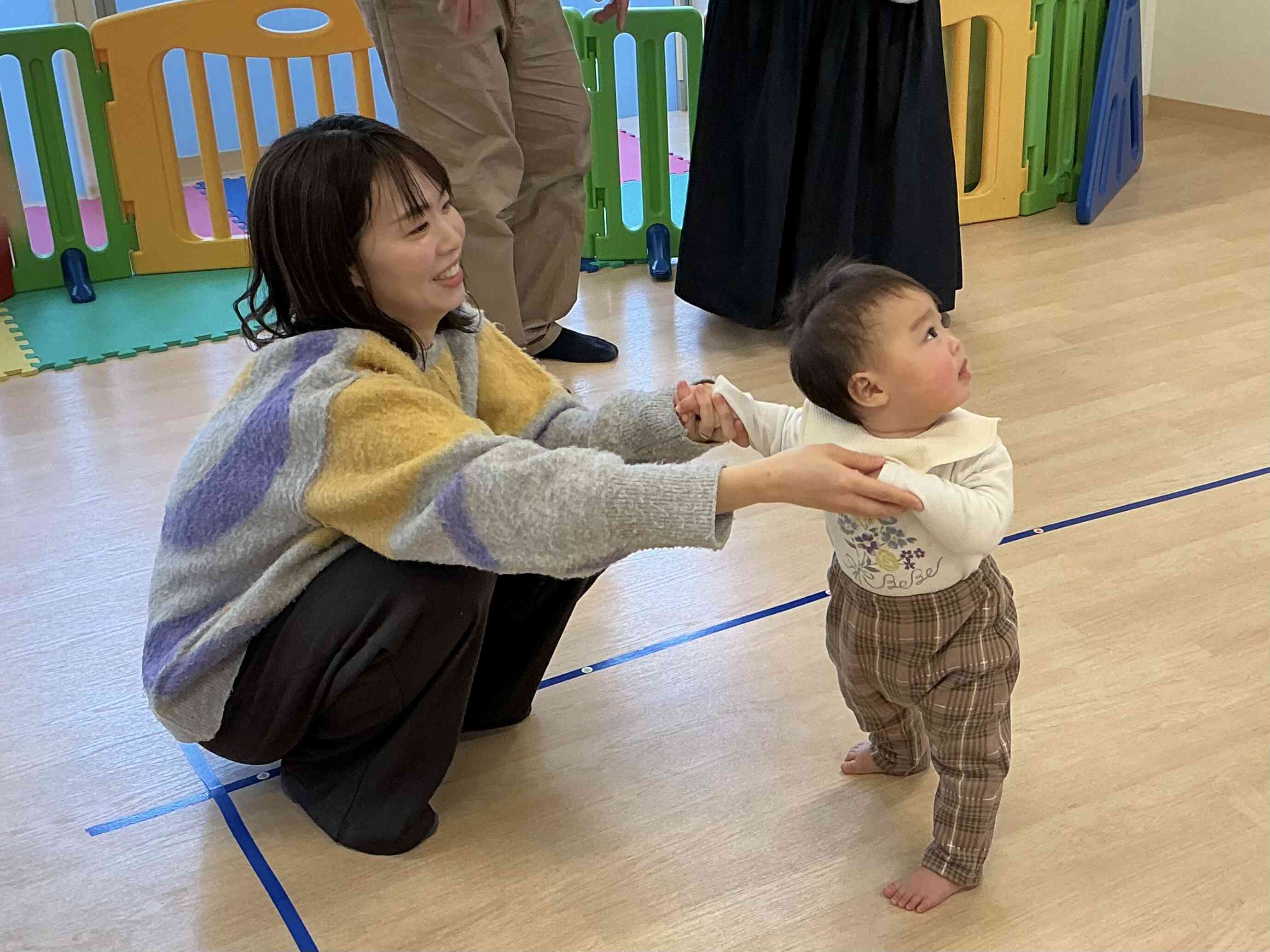 英語遊びにも参加したよ