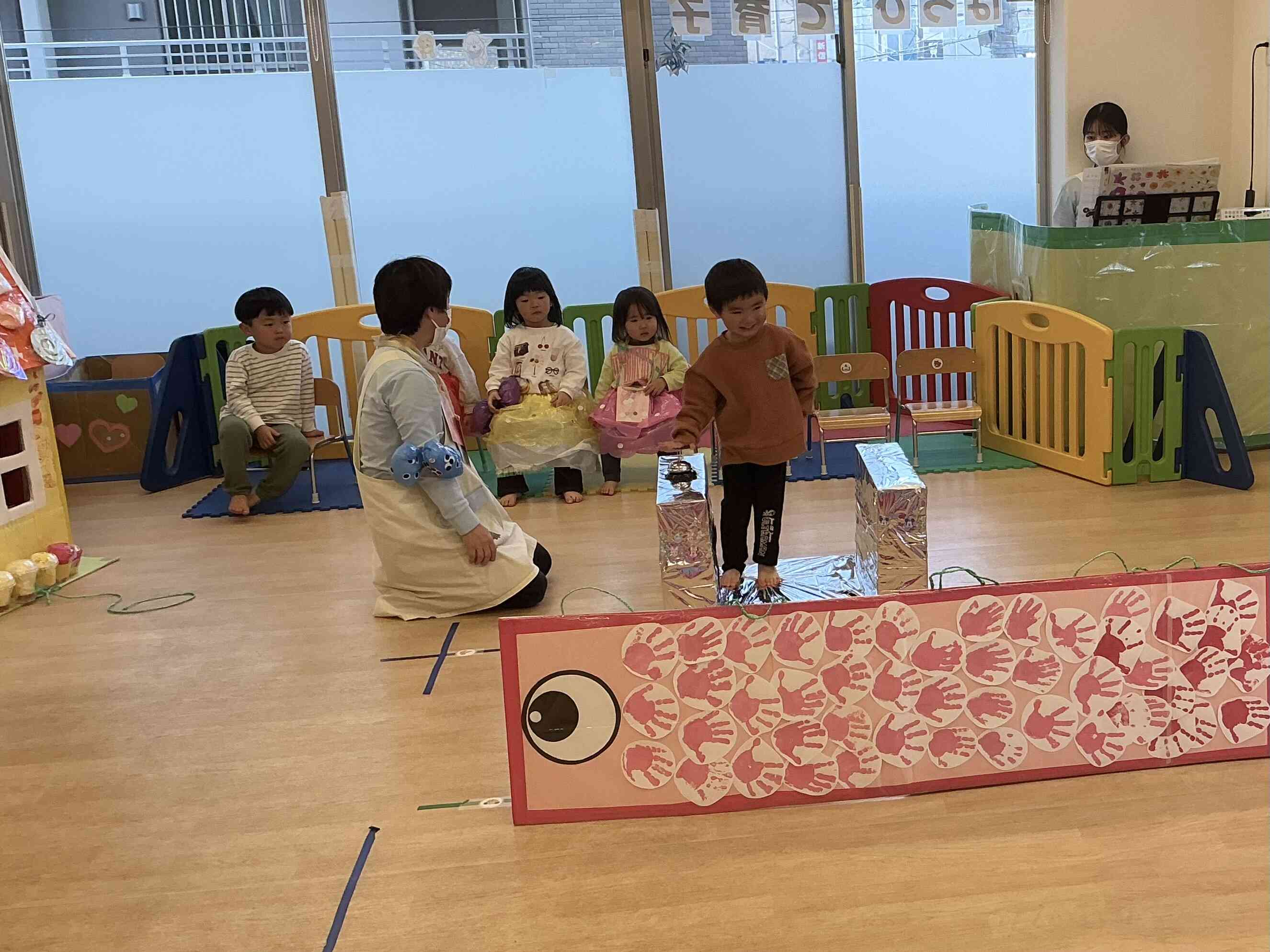 改札通りまーす！