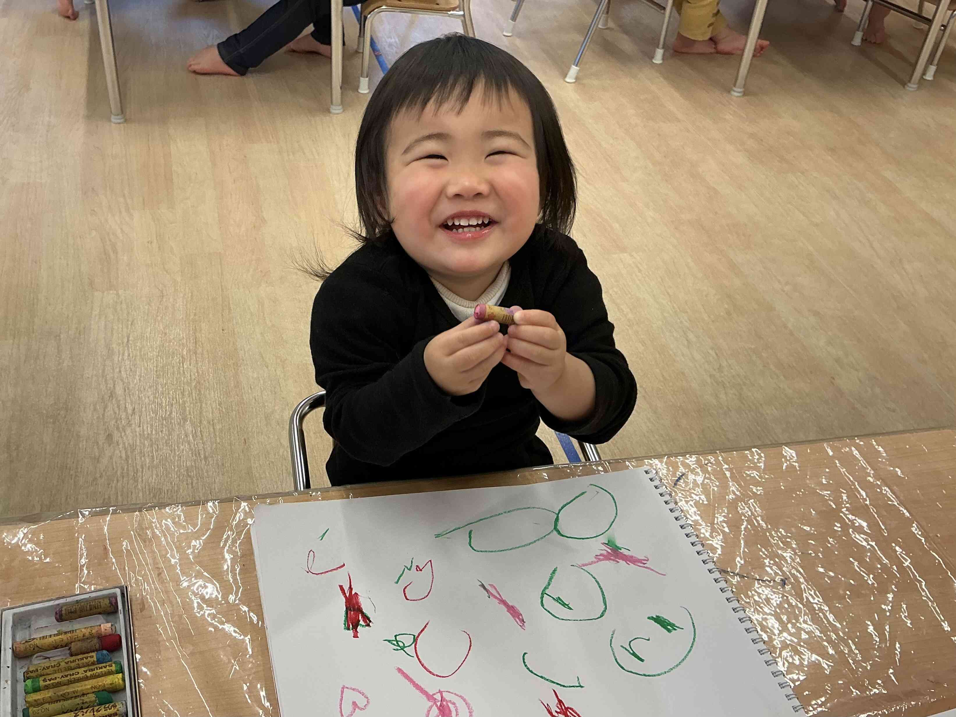 お絵描き楽しい〜！