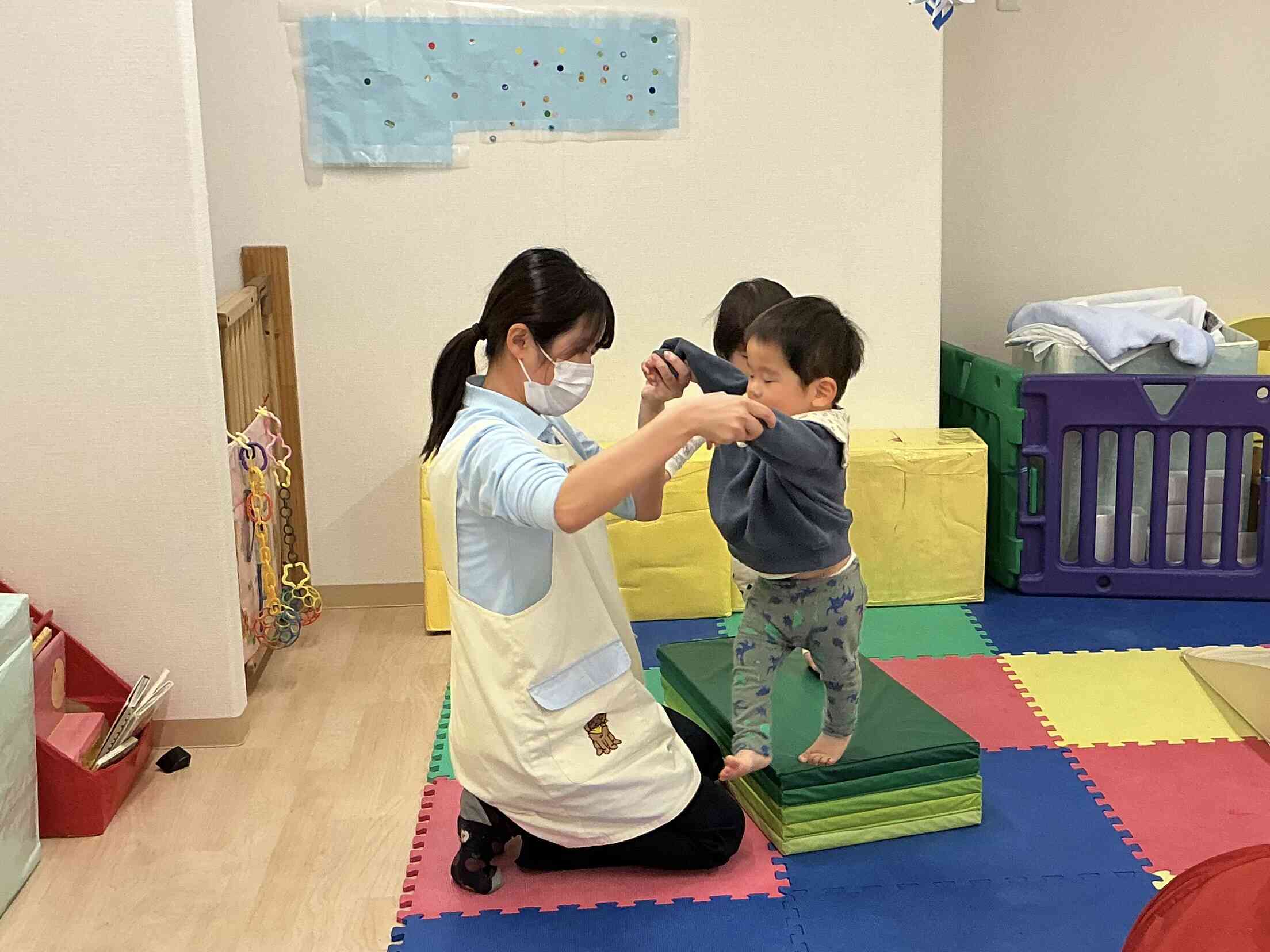 降りまーす!せーの!