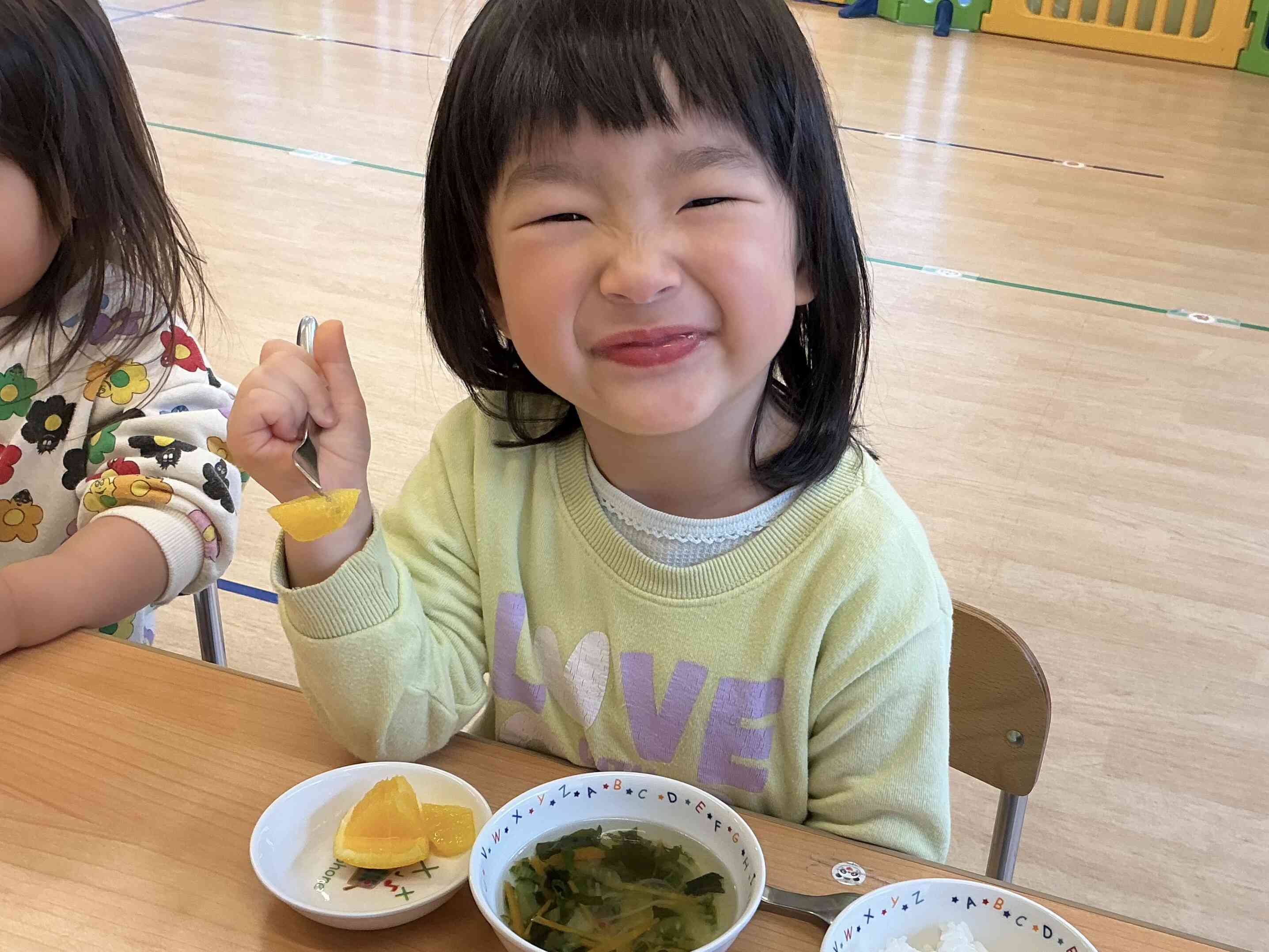 給食大好き！