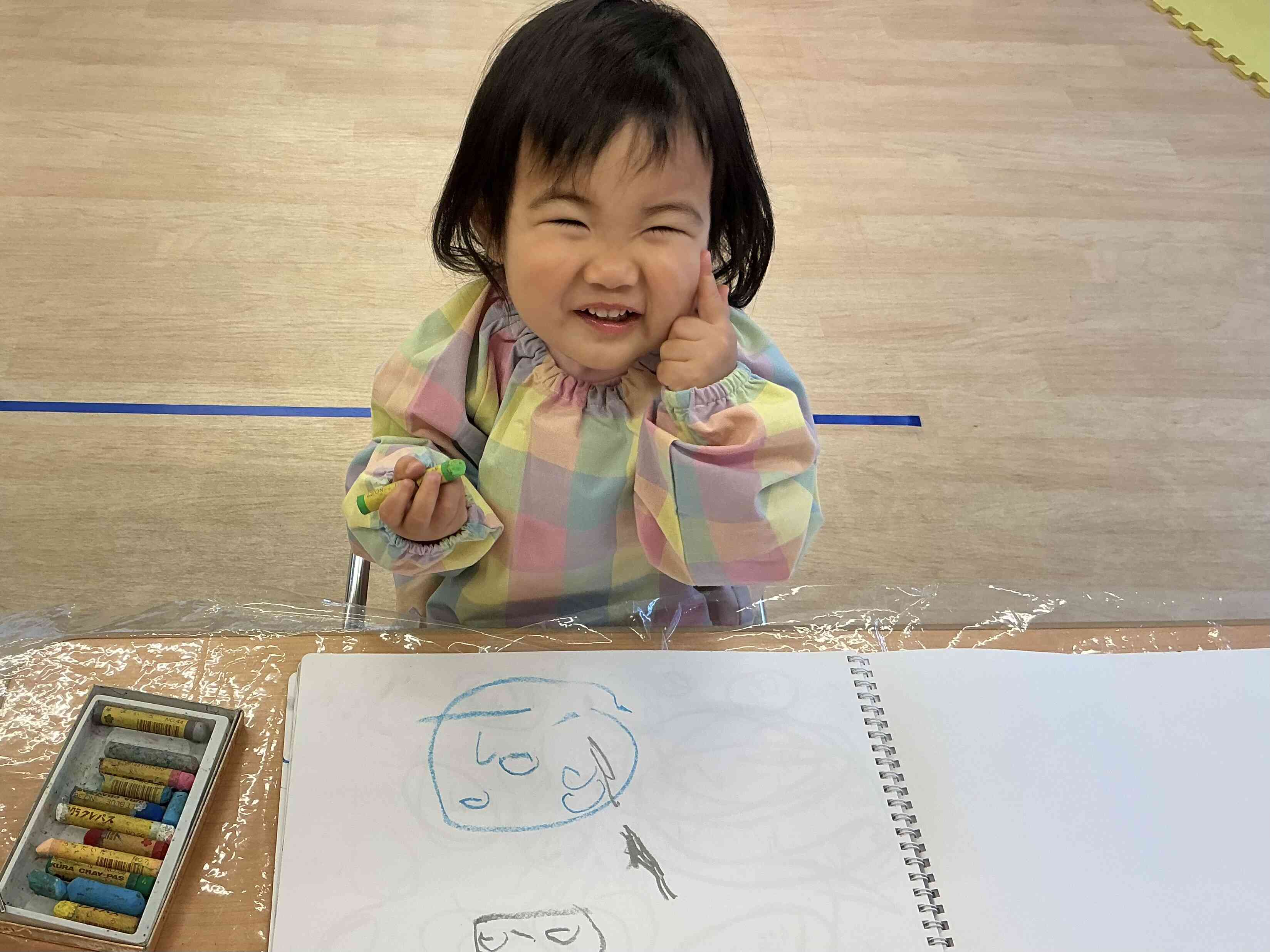 お絵描き楽しい〜！