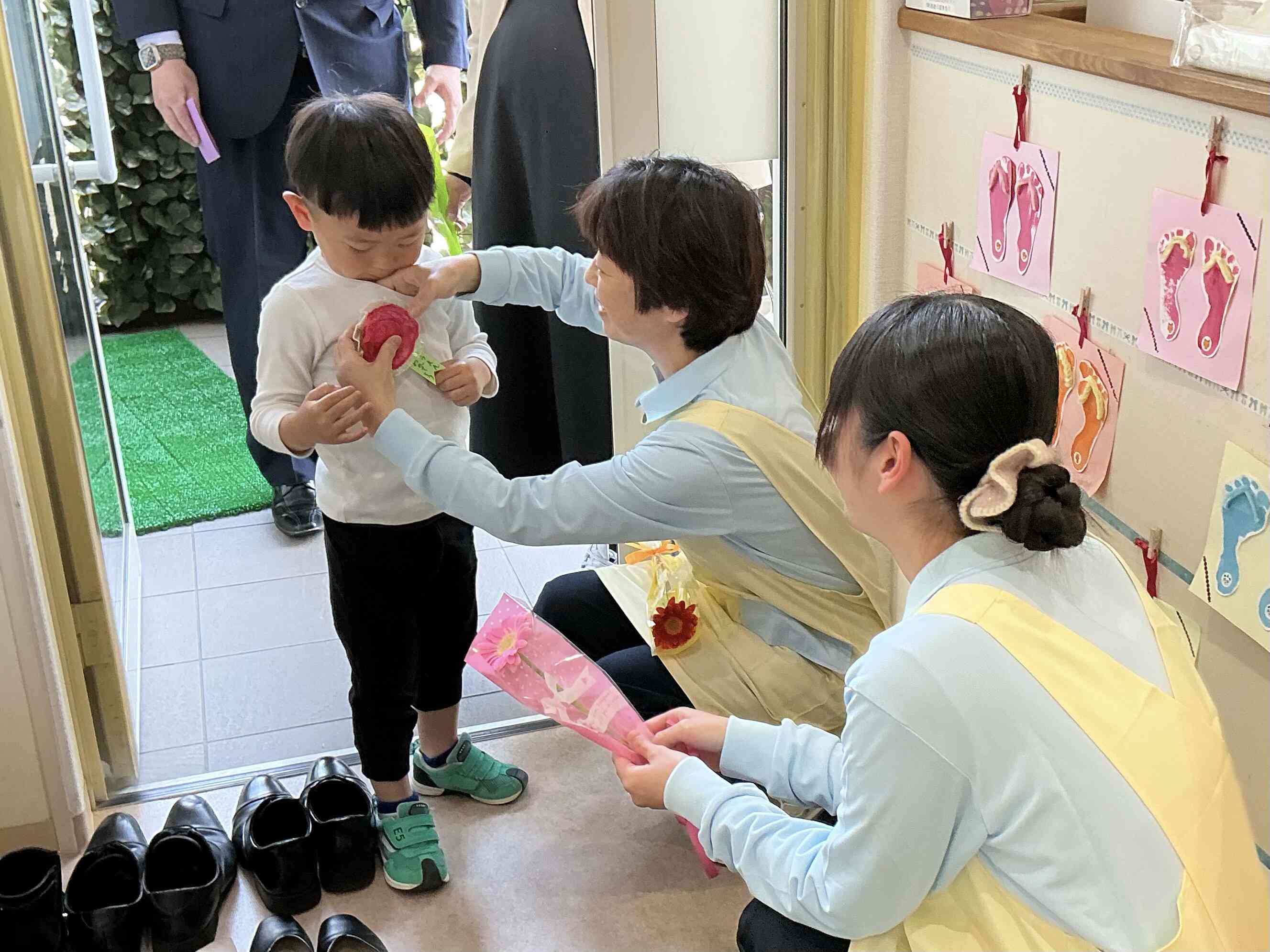 笑顔と涙の卒園式