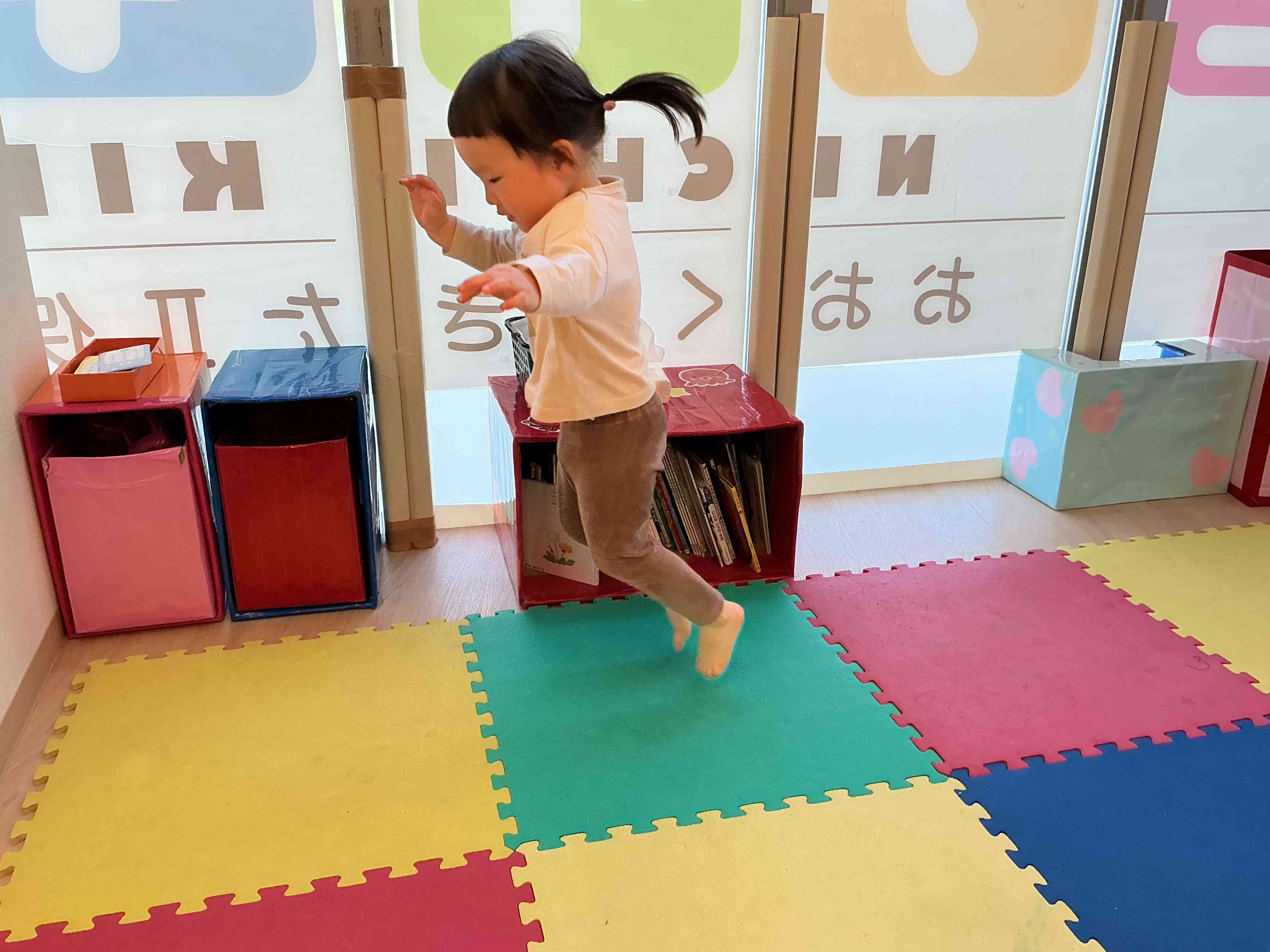 大きくジャンプ！！！