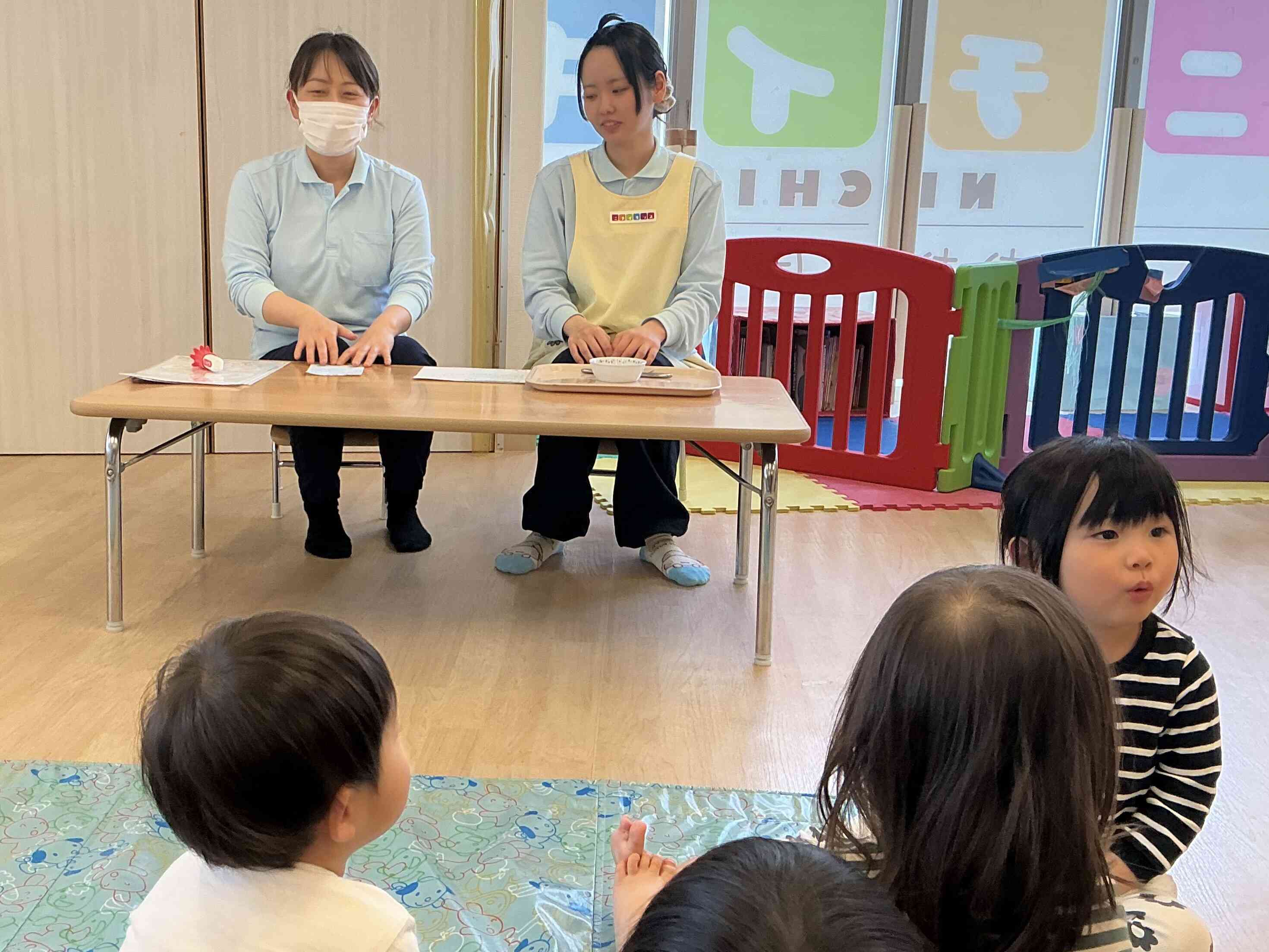 食育(食事のマナーと手洗い)