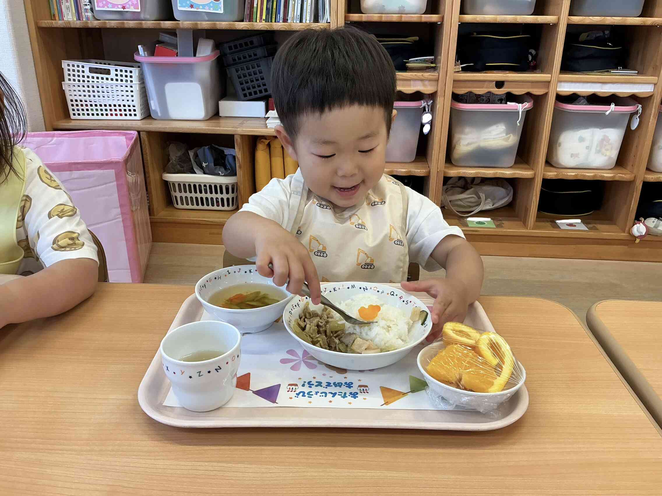 特別仕様の給食！