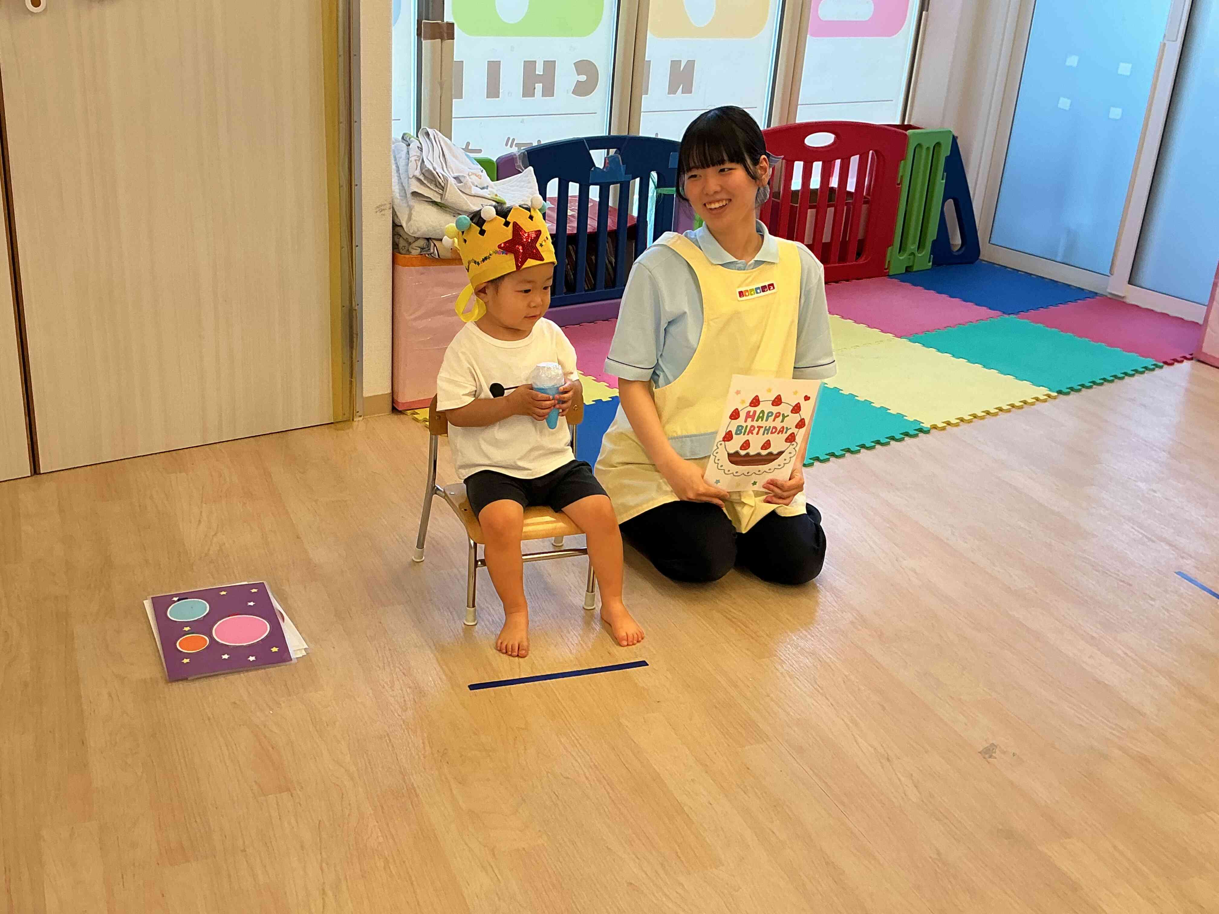 ケーキの登場！