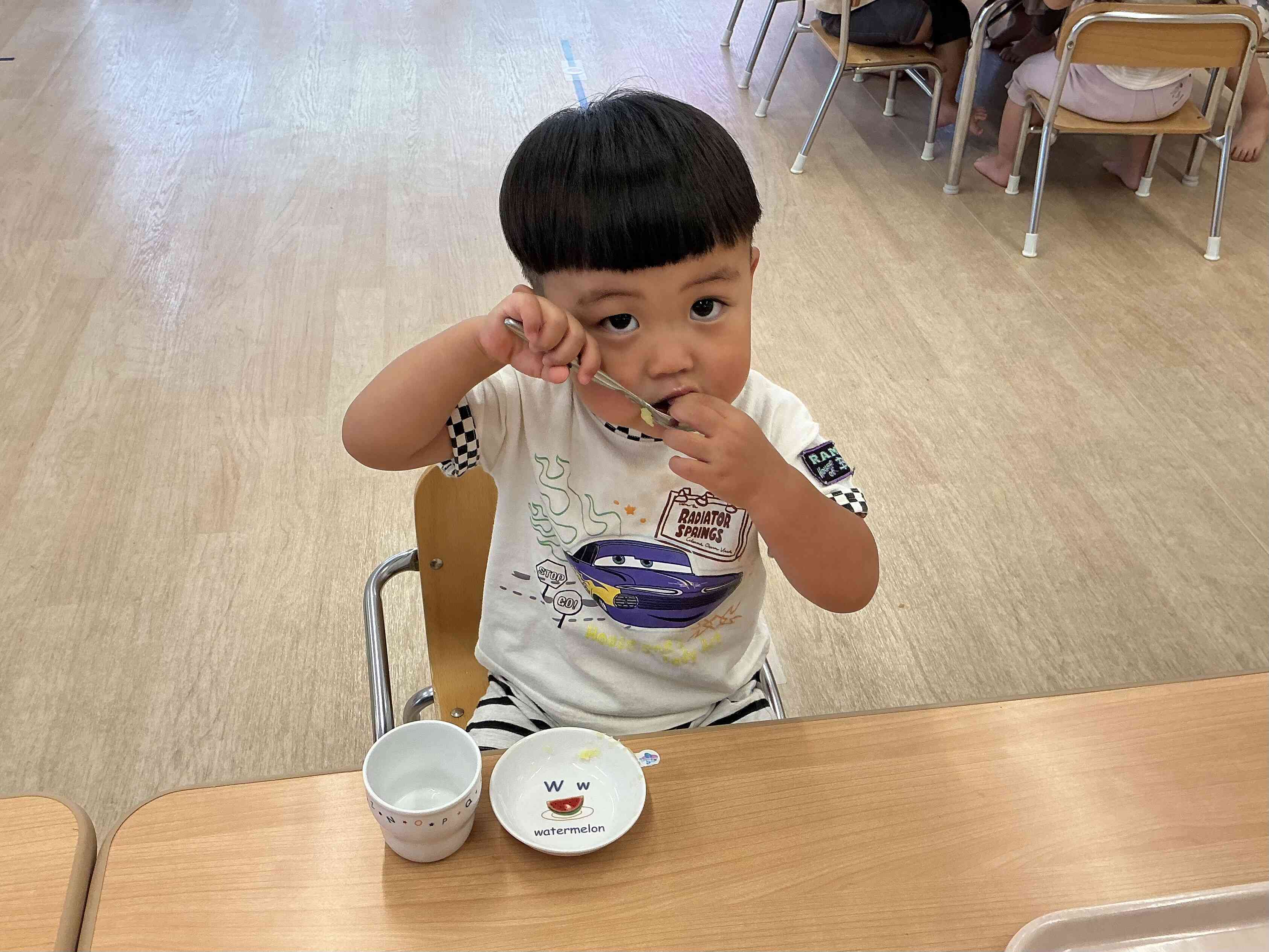 いっぱい食べたよ！