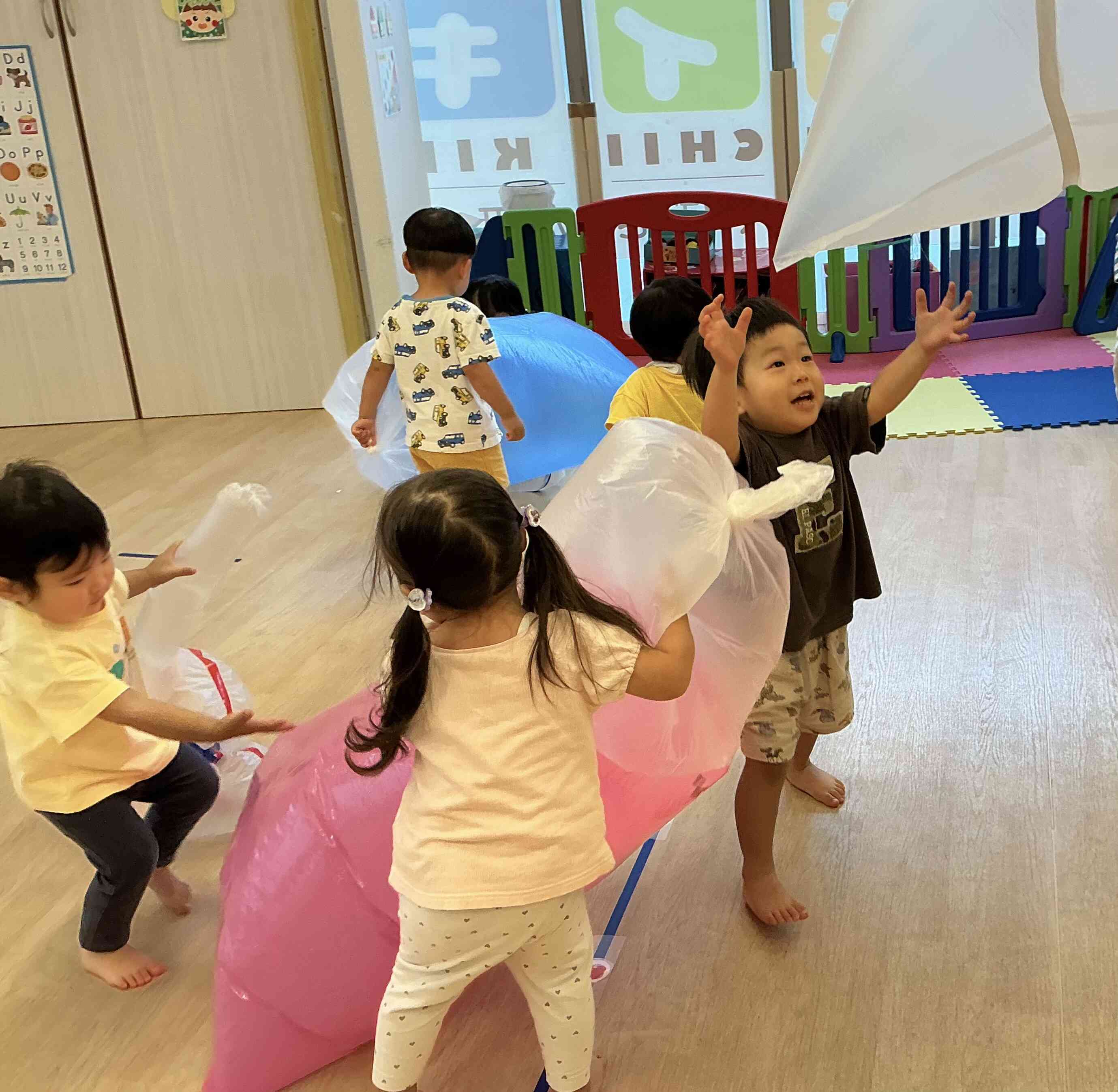 風船遊び！