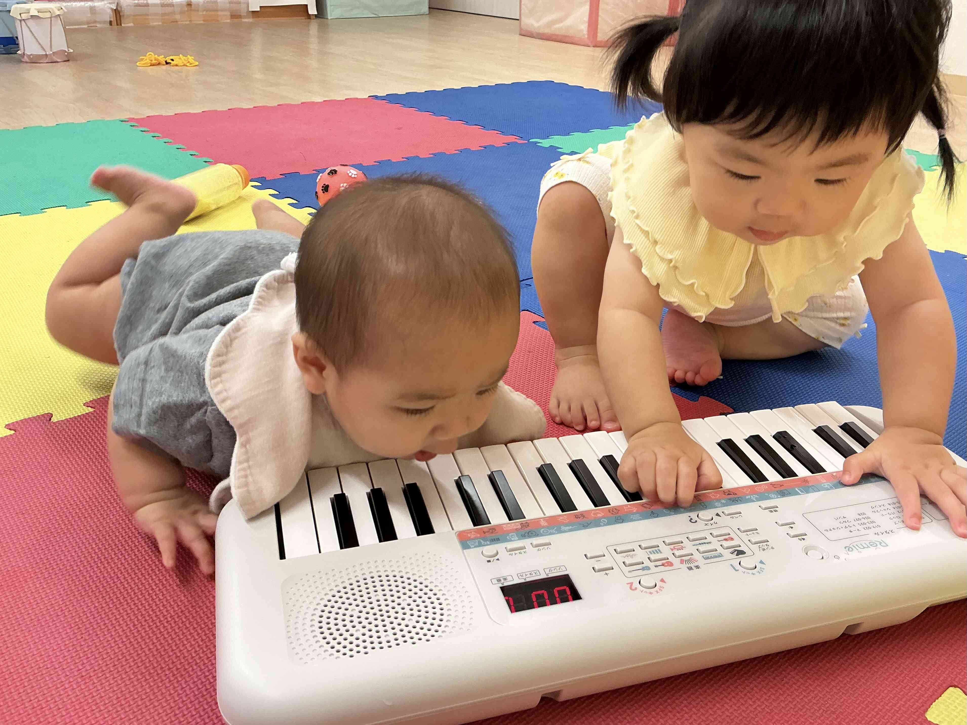 ピアノも楽しいね