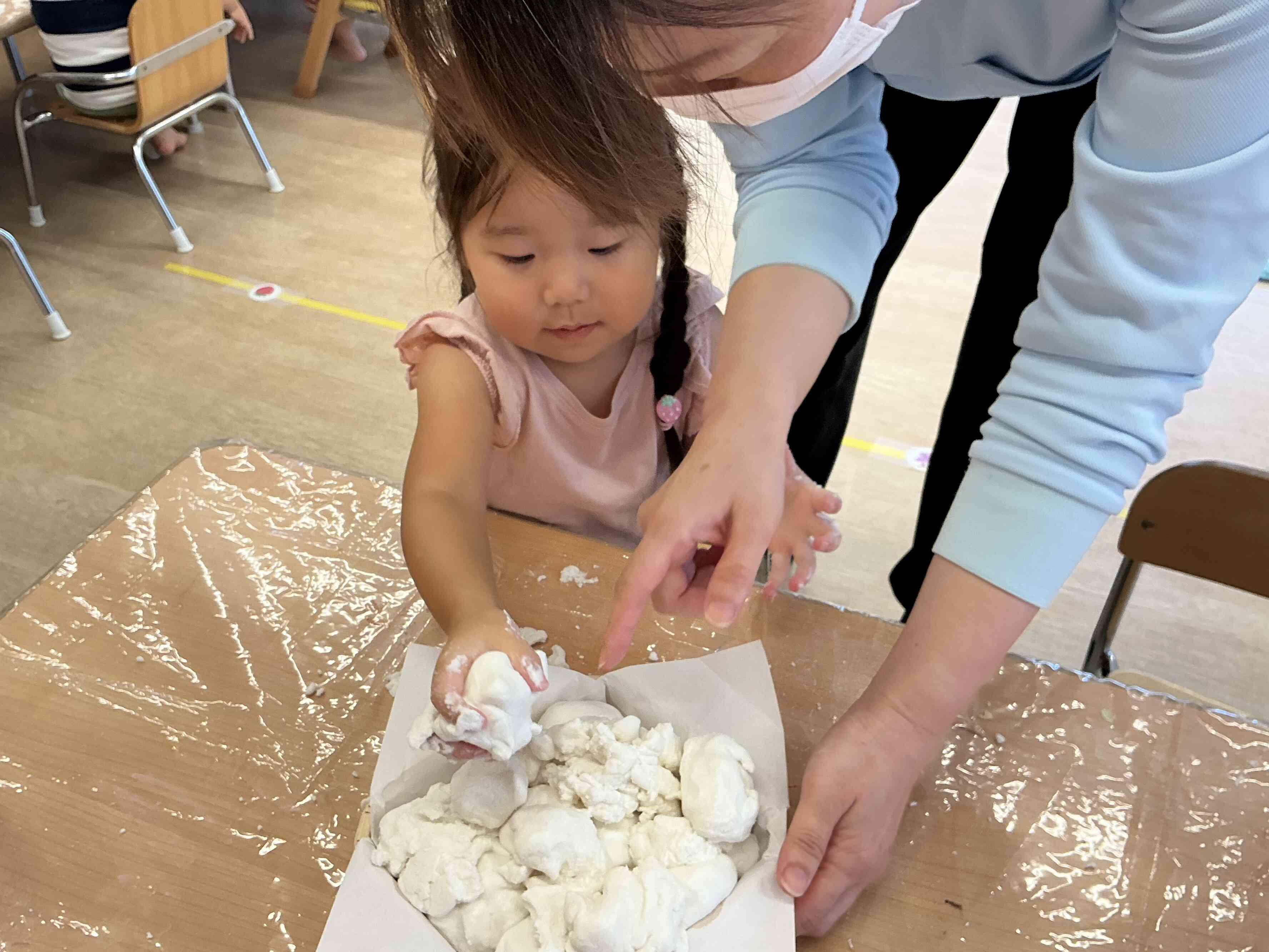 お団子作り♩