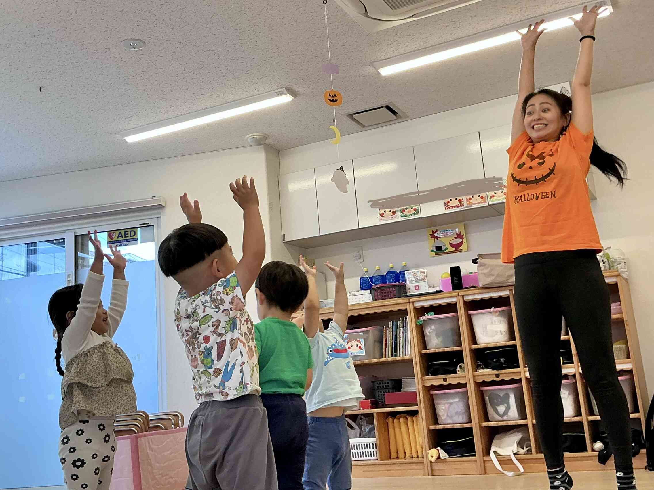 大きくジャーンプ！