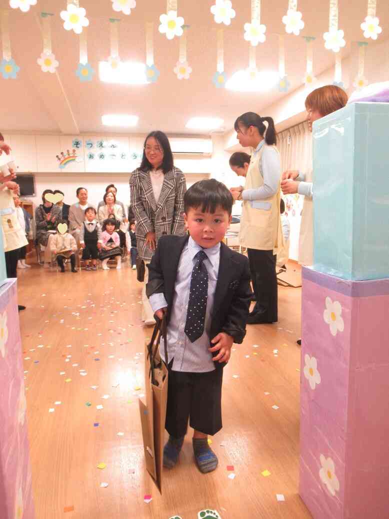 「大きくなりましたね~♡」