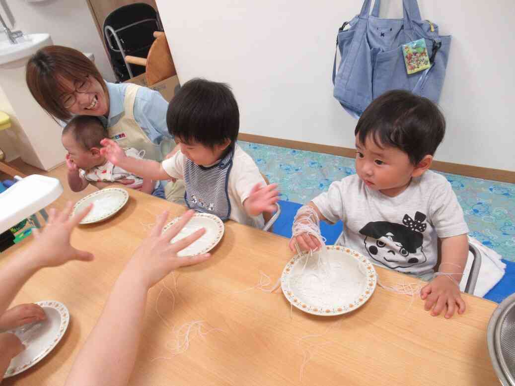 冷たくで、気持ちいいね～♪