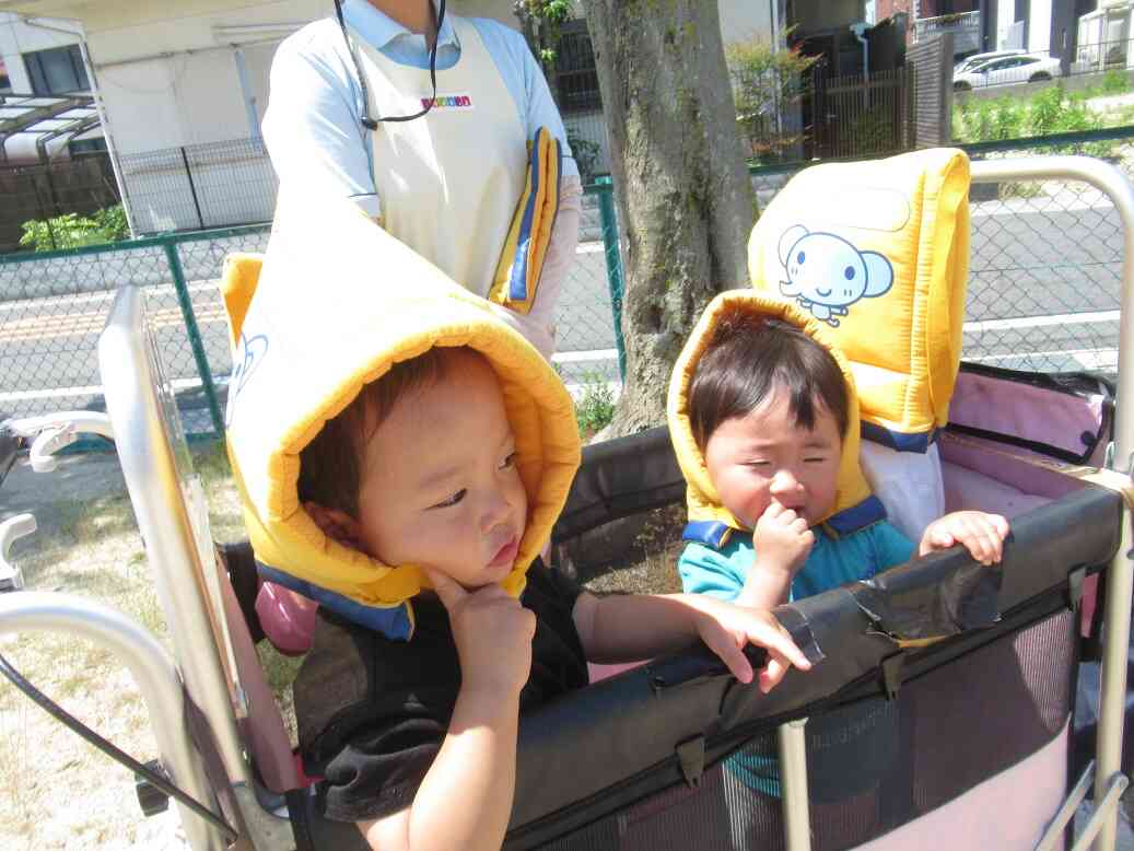 無事に第三公園へ避難できました。