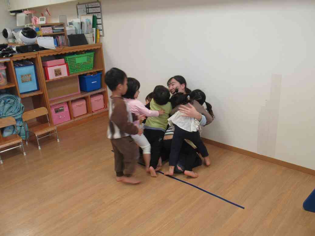 大好きな先生の所へゴール～♪