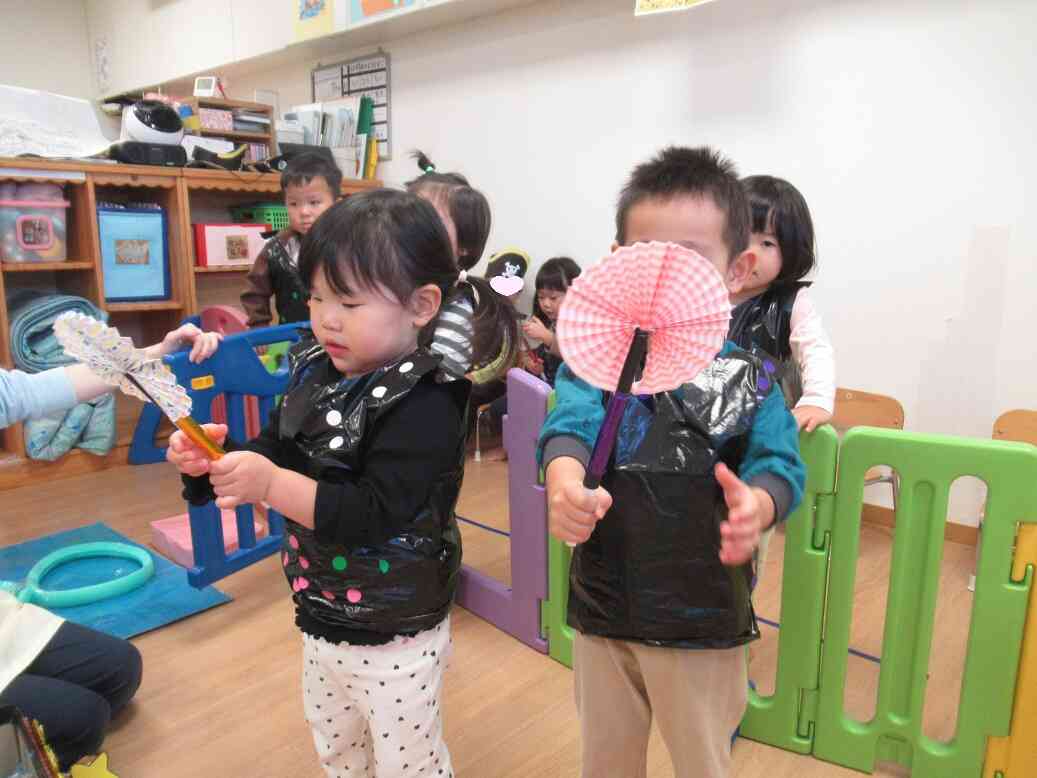 ステッキを伸ばすと・・・☆ステキだね～！！