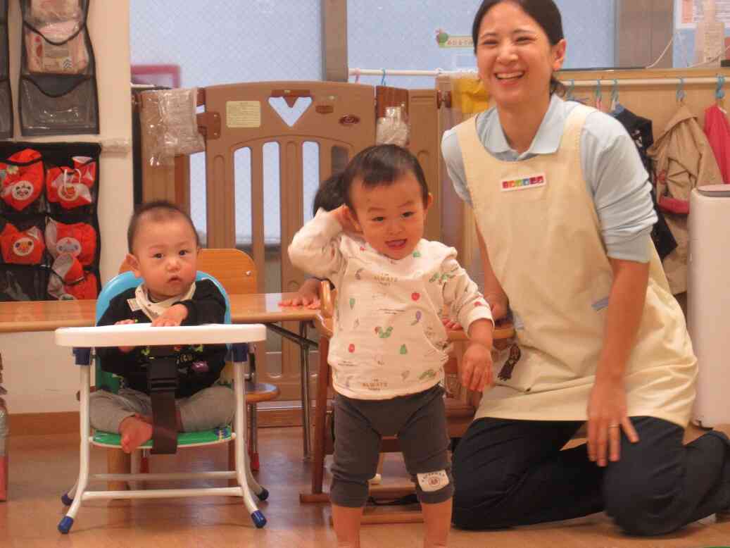 お名前を呼ばれて♡照れながらお返事してくれました~♡