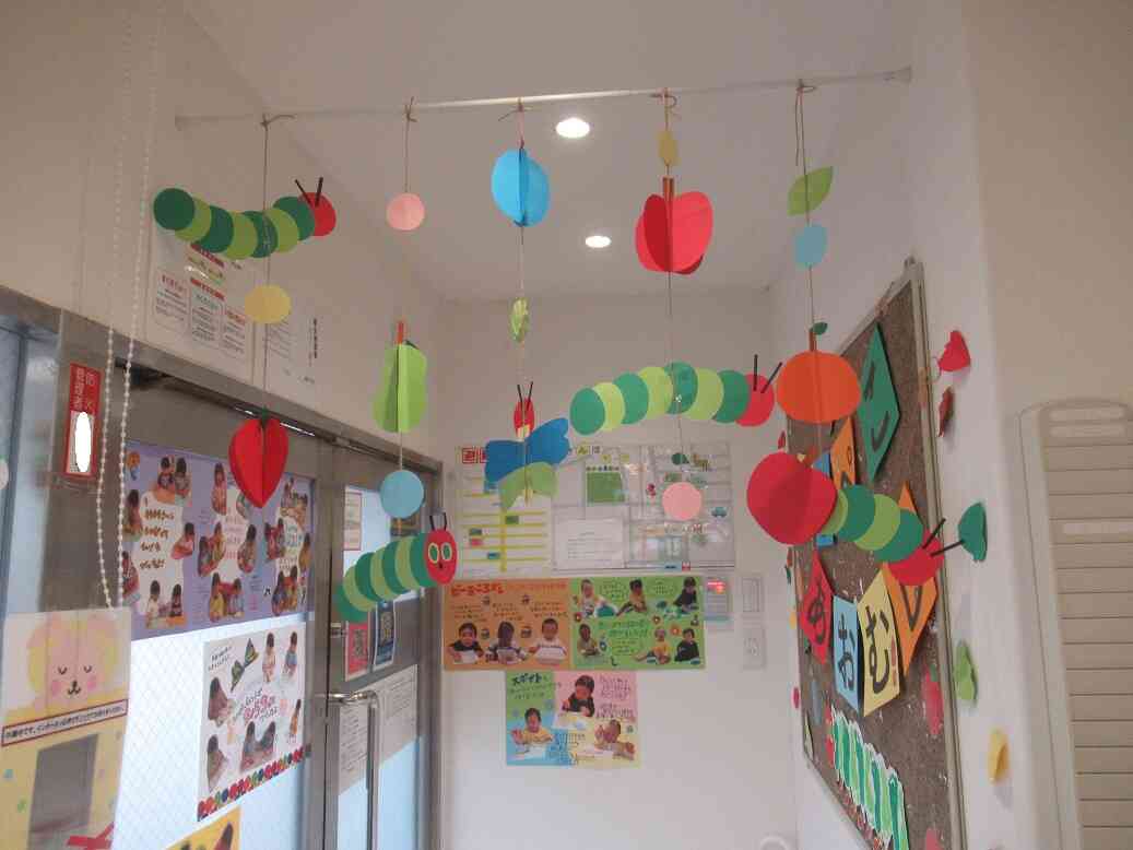 みんなの大好きな「あおむし」さんの世界です♪