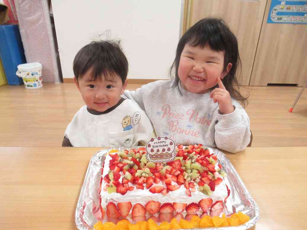 １月の誕生日会～♡