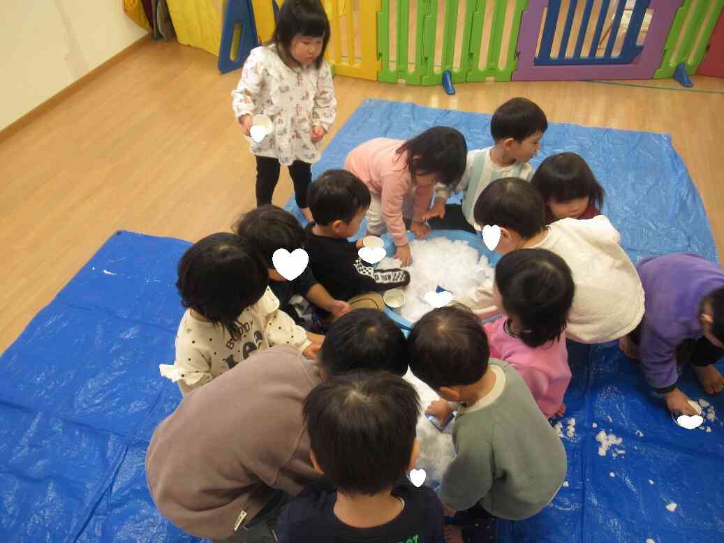 雪遊び～♪