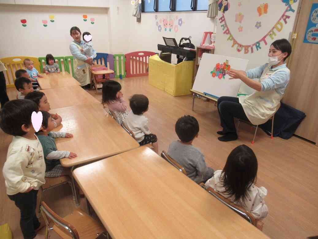 ♡4月のお誕生日会♡