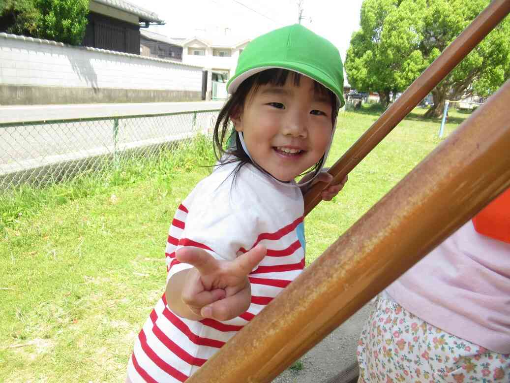 公園でいっぱい、体を動かしてま~す♪