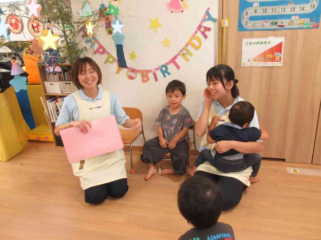 7月のお誕生日会もありました♪