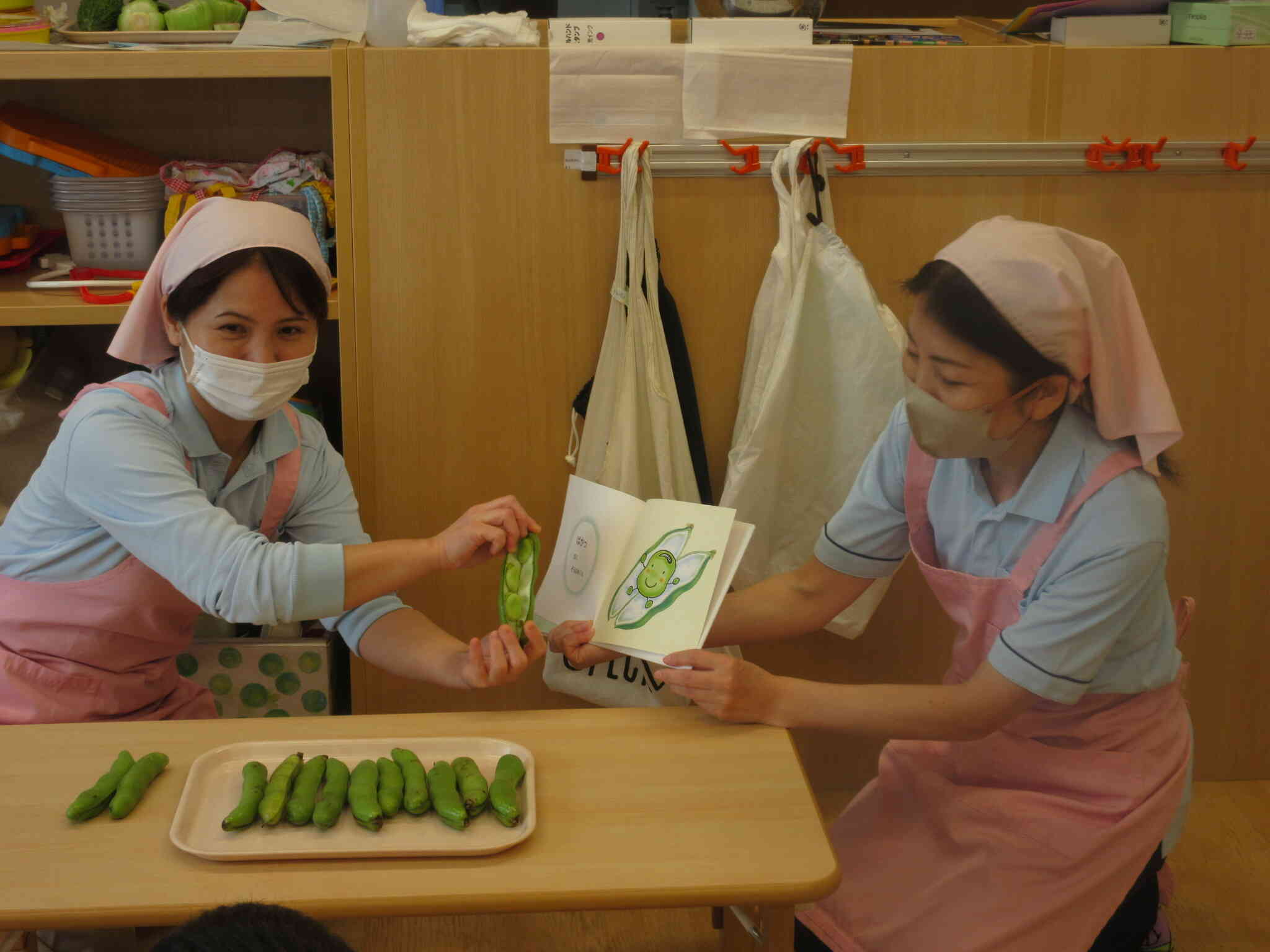 6月の食育は旬の「そらまめ！！」