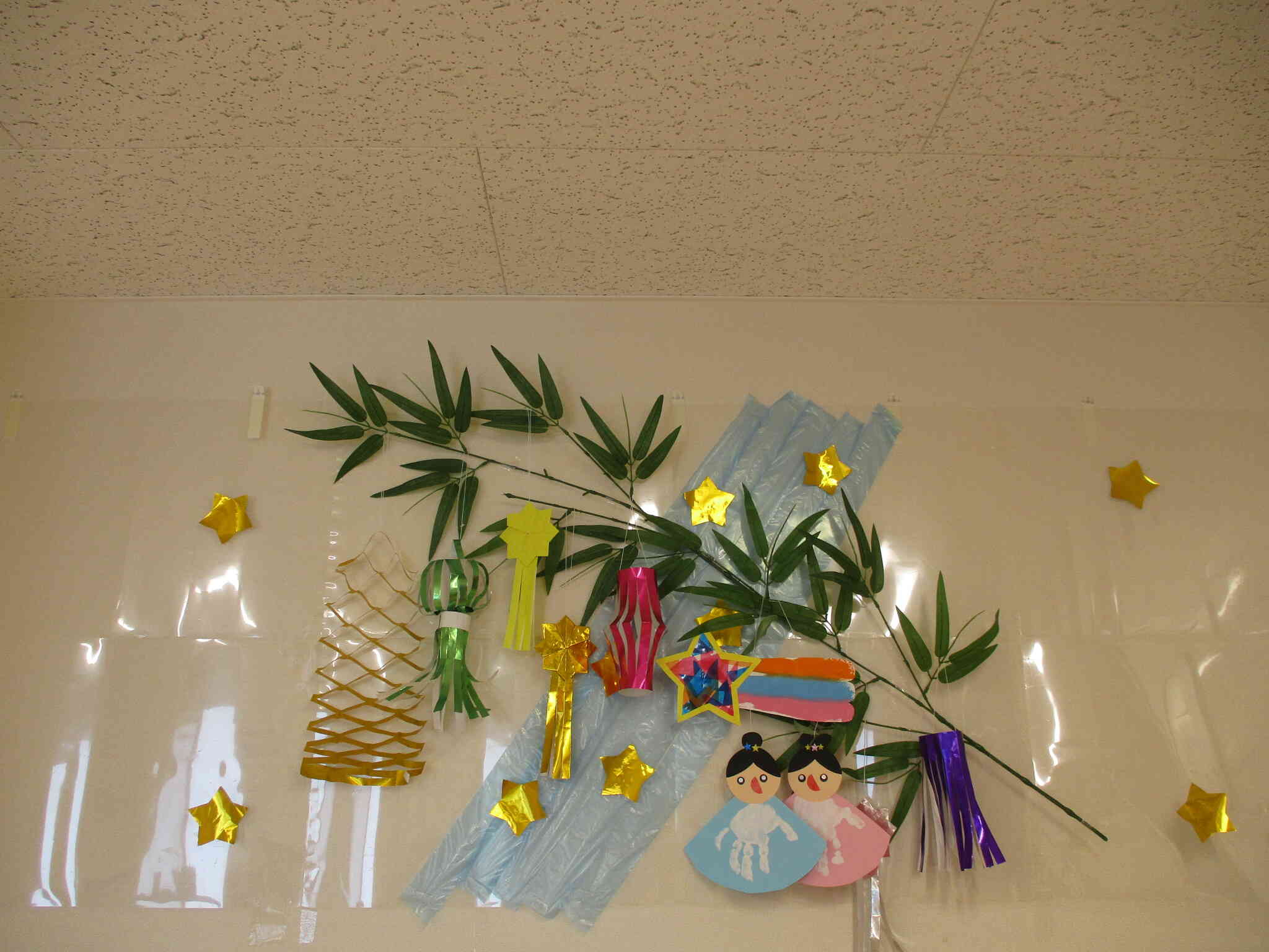 七夕飾りの完成！願いが届きますように…☆彡☆彡