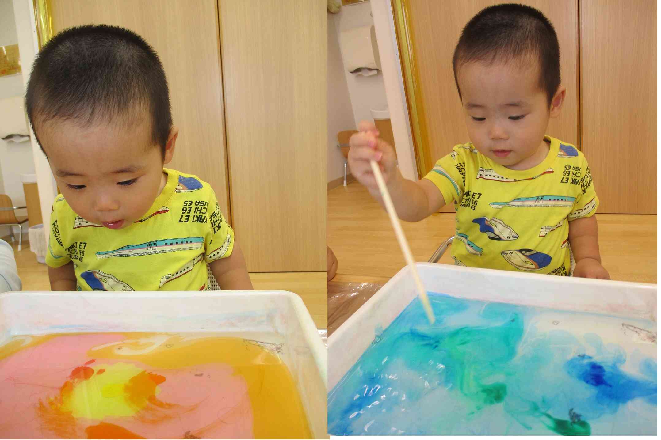 ７月の製作～１歳児～
