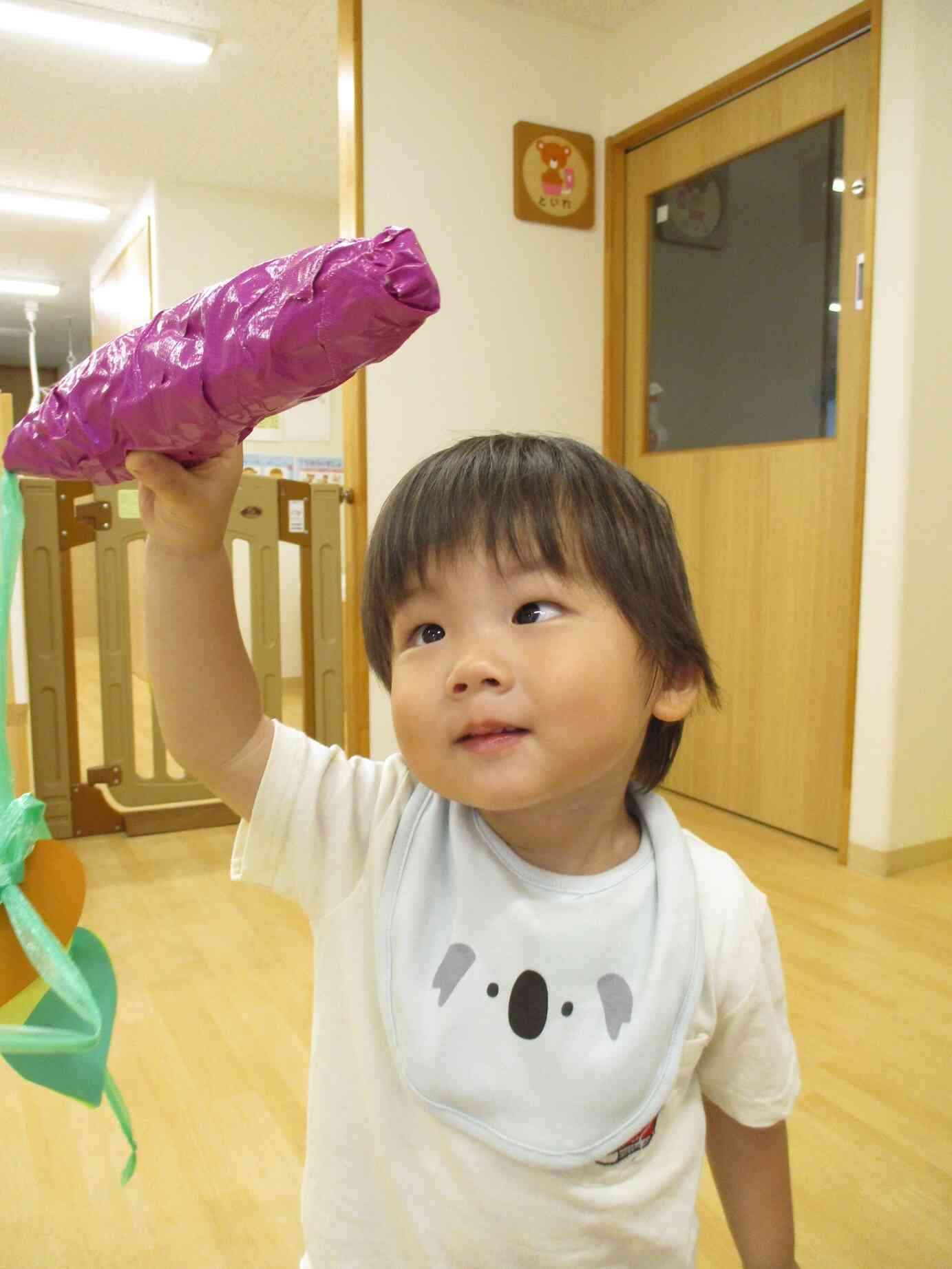 みて～ぼくのさつまいも美味しそうでしょ☆