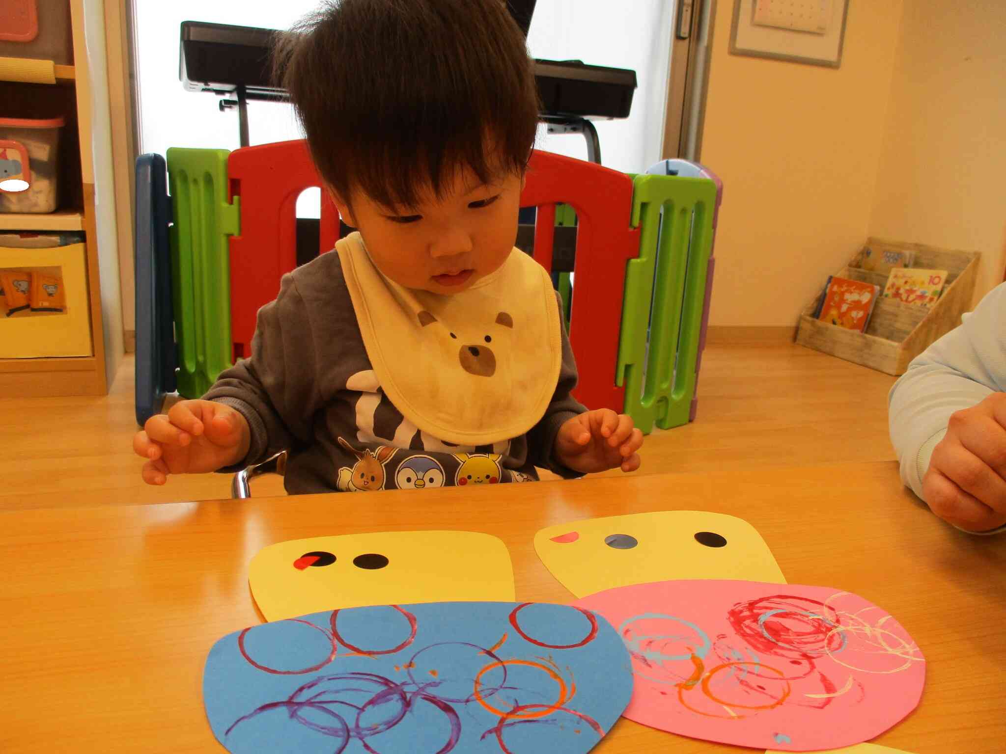 完成！自分の作品と一緒にパシャリ☆彡